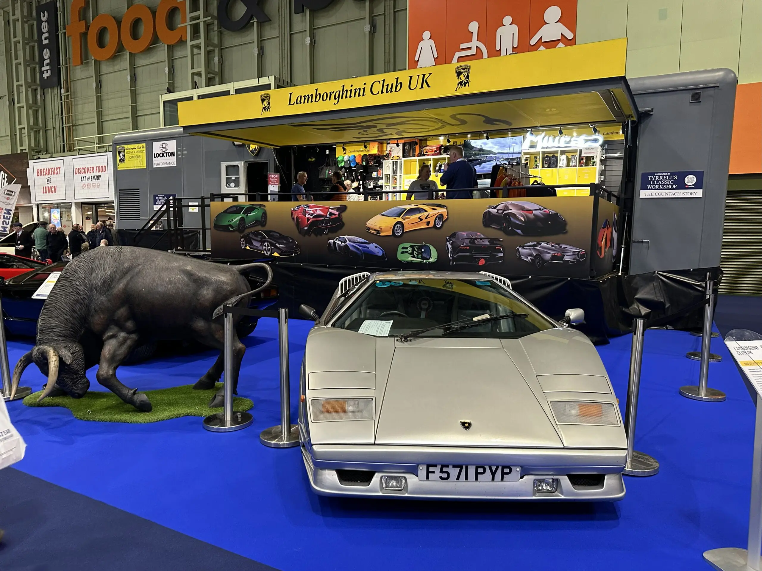Classic Motor Show 2025 (Lamborghini club stand)
