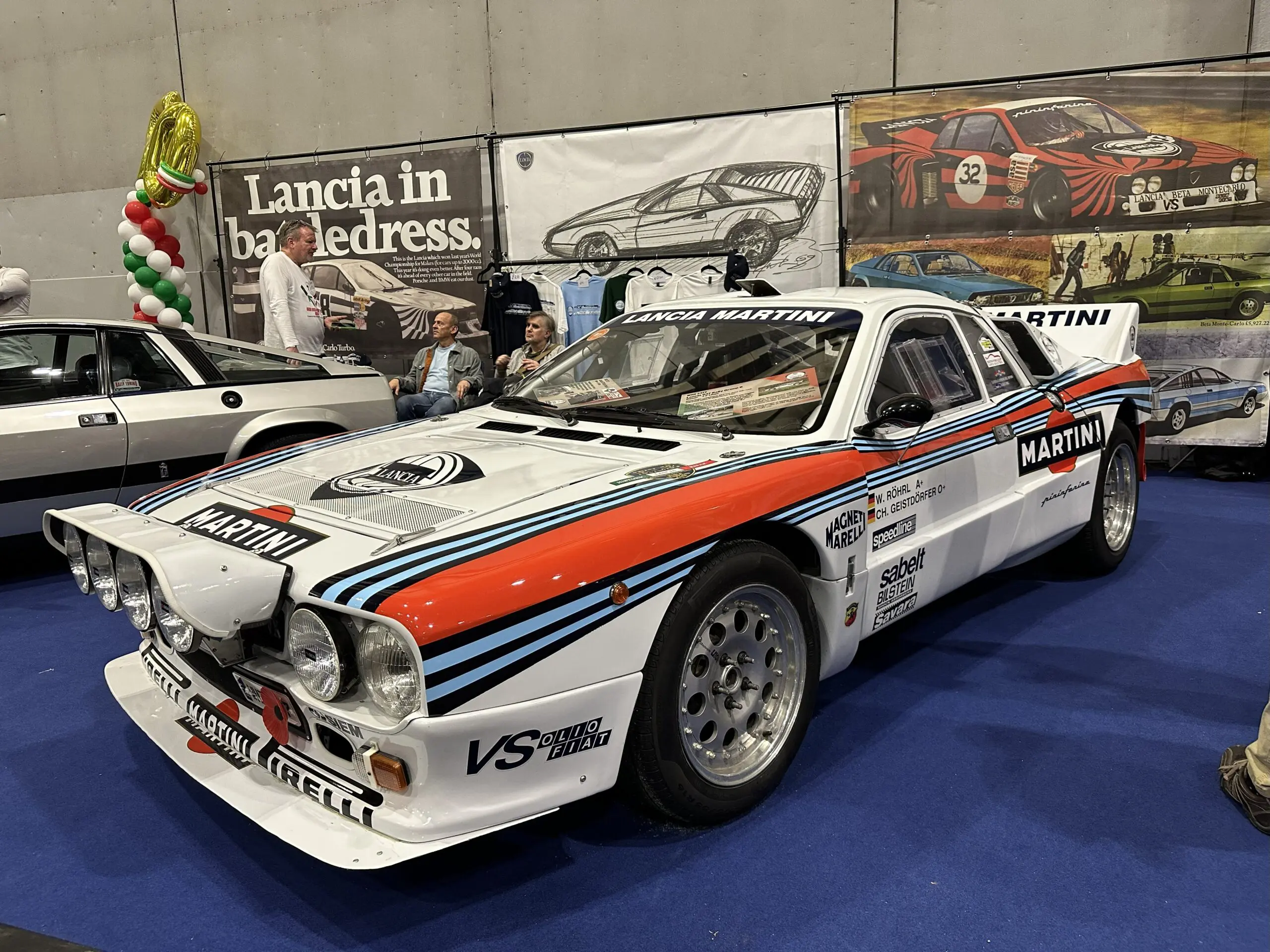 Classic Motor Show 2025 (Lancia 037 homage - front side view)