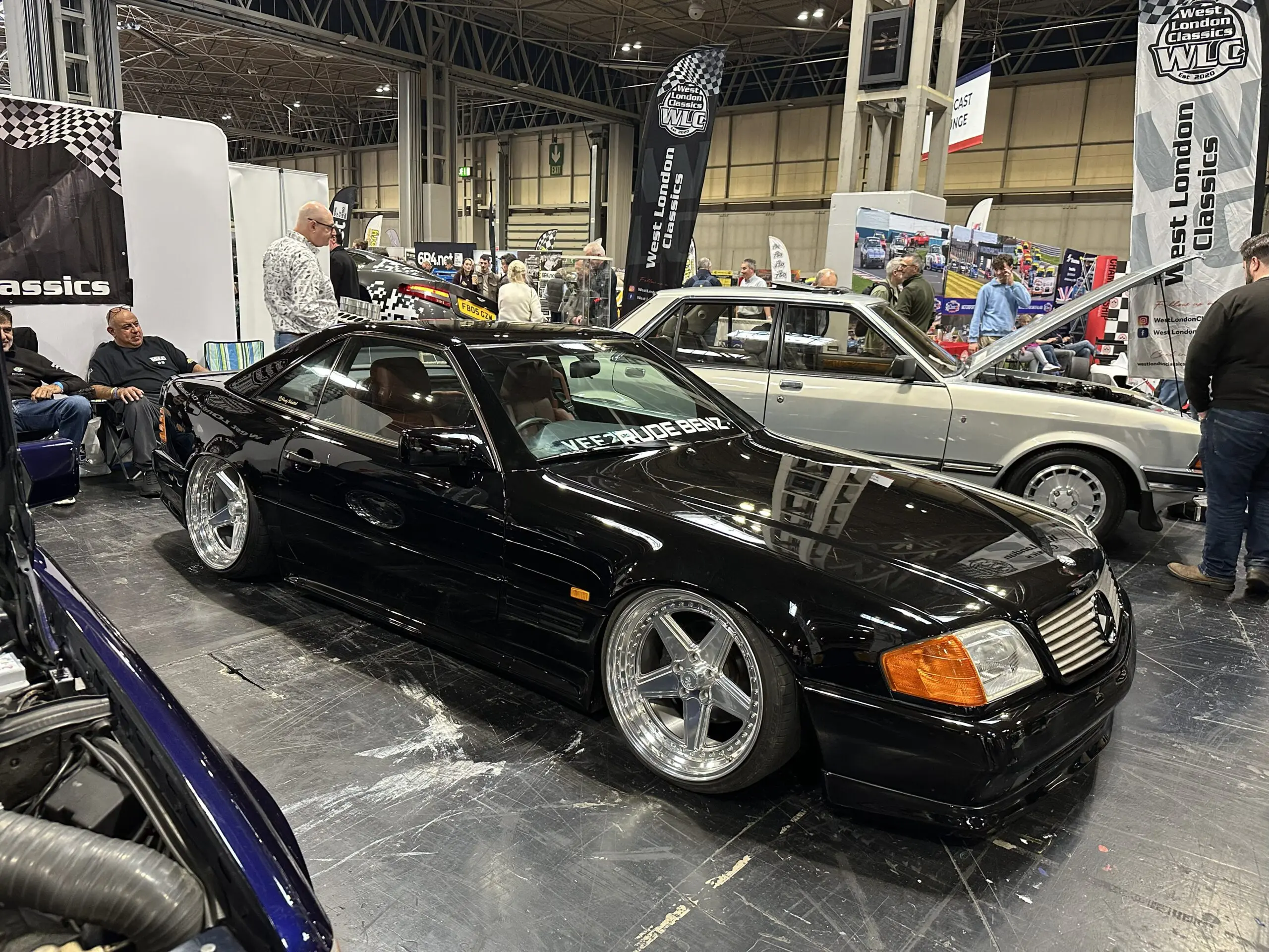 Classic Motor Show 2025 (Pimped Mercedes-Benz SL)