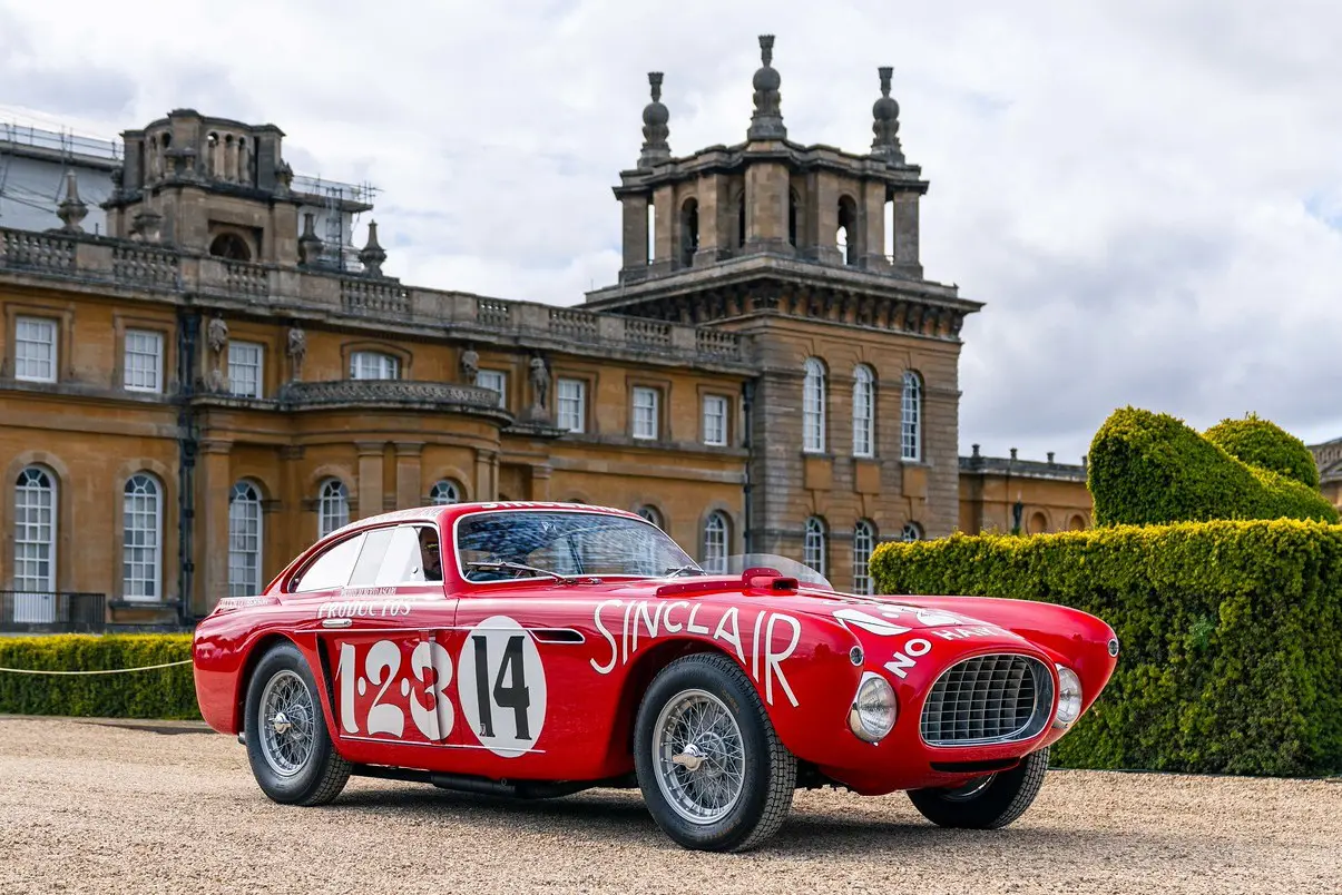 Salon Prive 2025 (Ferrari 340 Mexico Berlinetta (front side profile))
