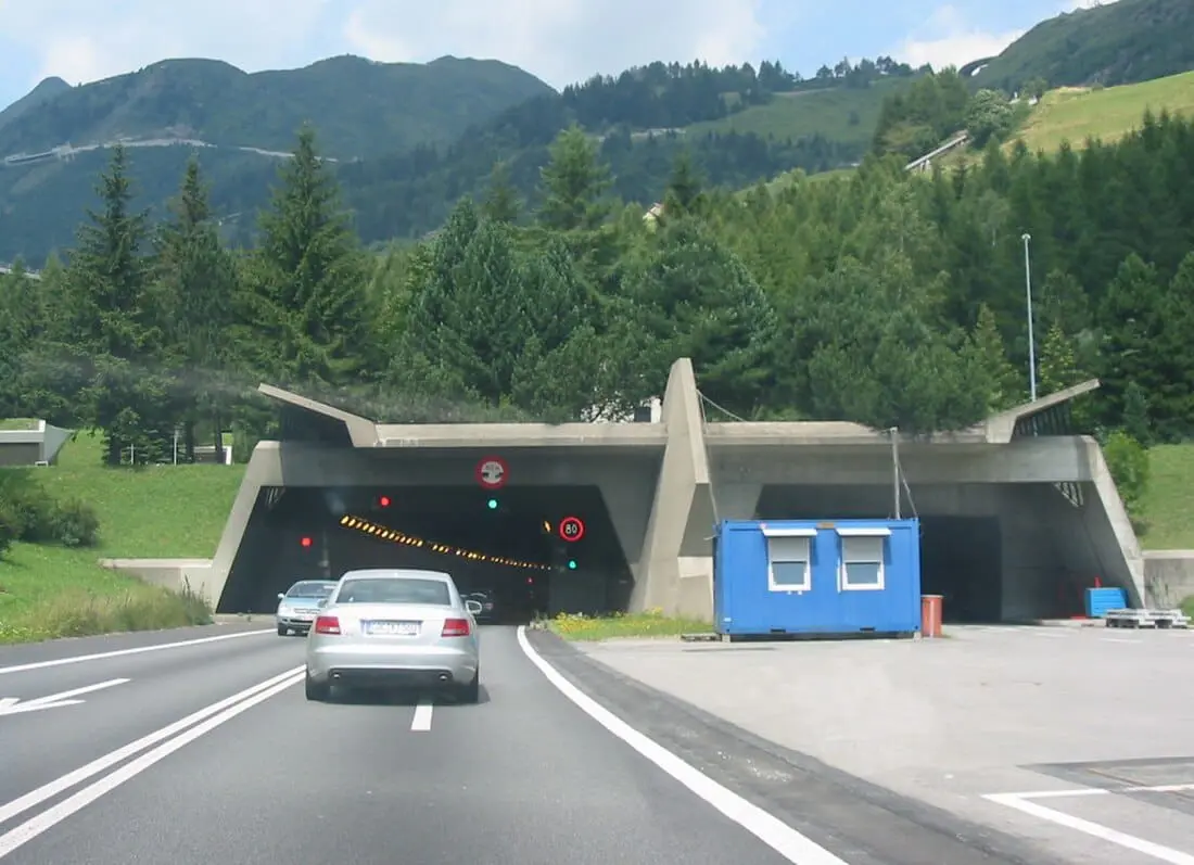 Gotthard Road Tunnel, Switzerland