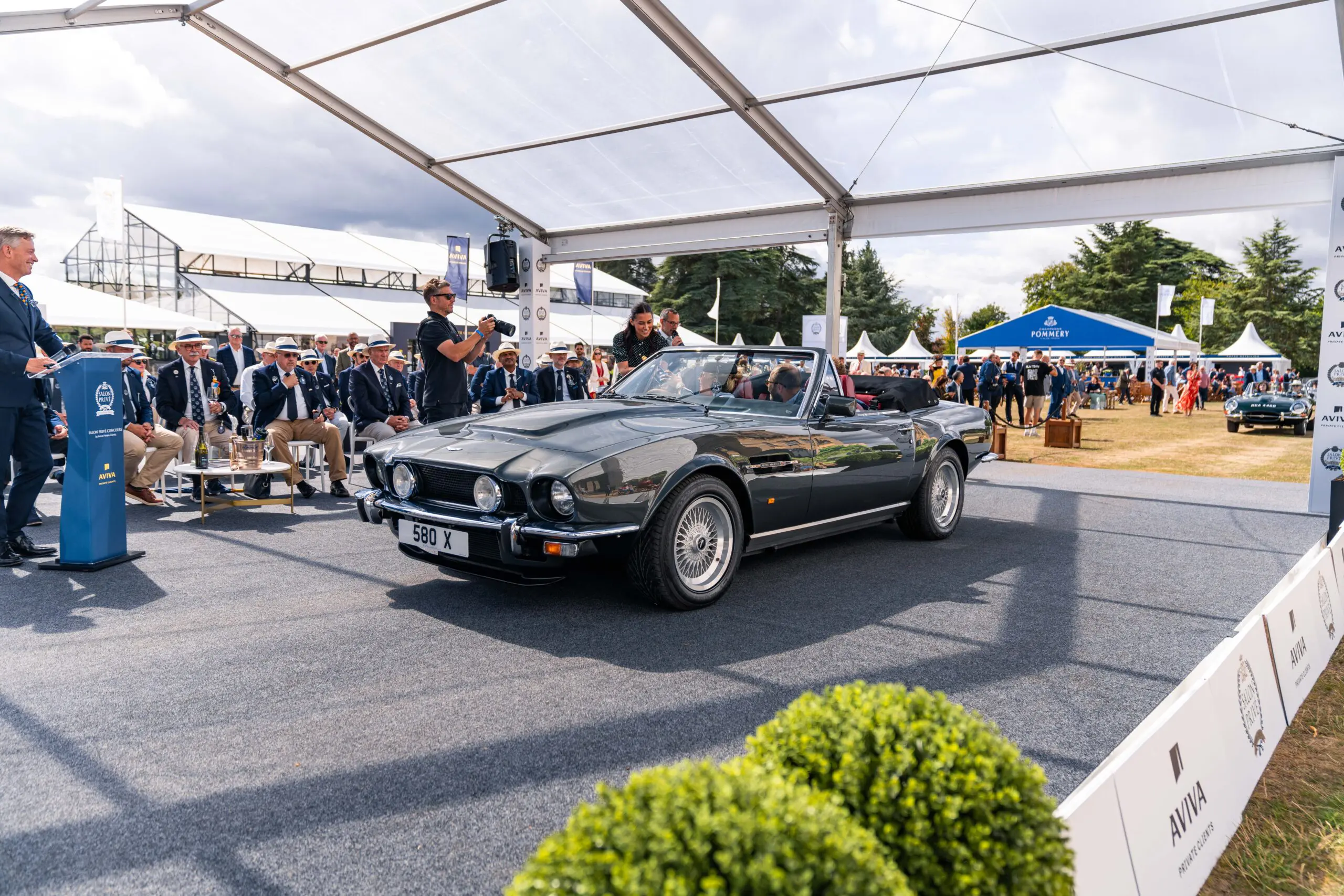 Salon Prive 2025 (1989 Aston Martin V8 Vantage Volanté ‘Prince of Wales’)