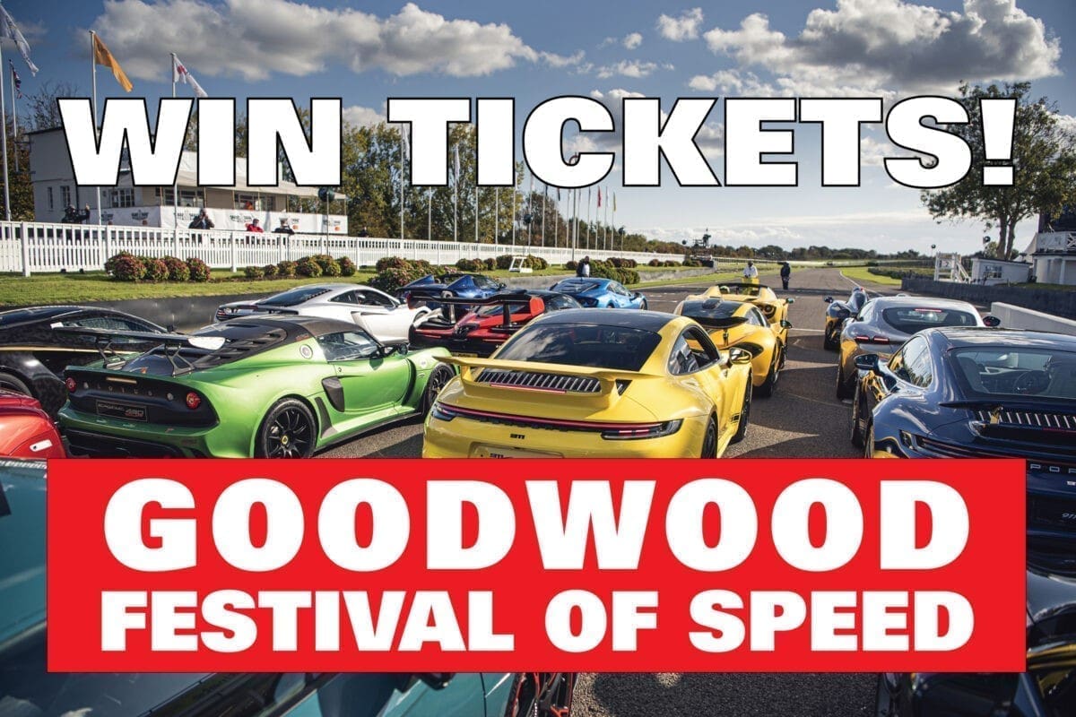Win Tickets to the 2021 Goodwood Festival of Speed My Car Heaven