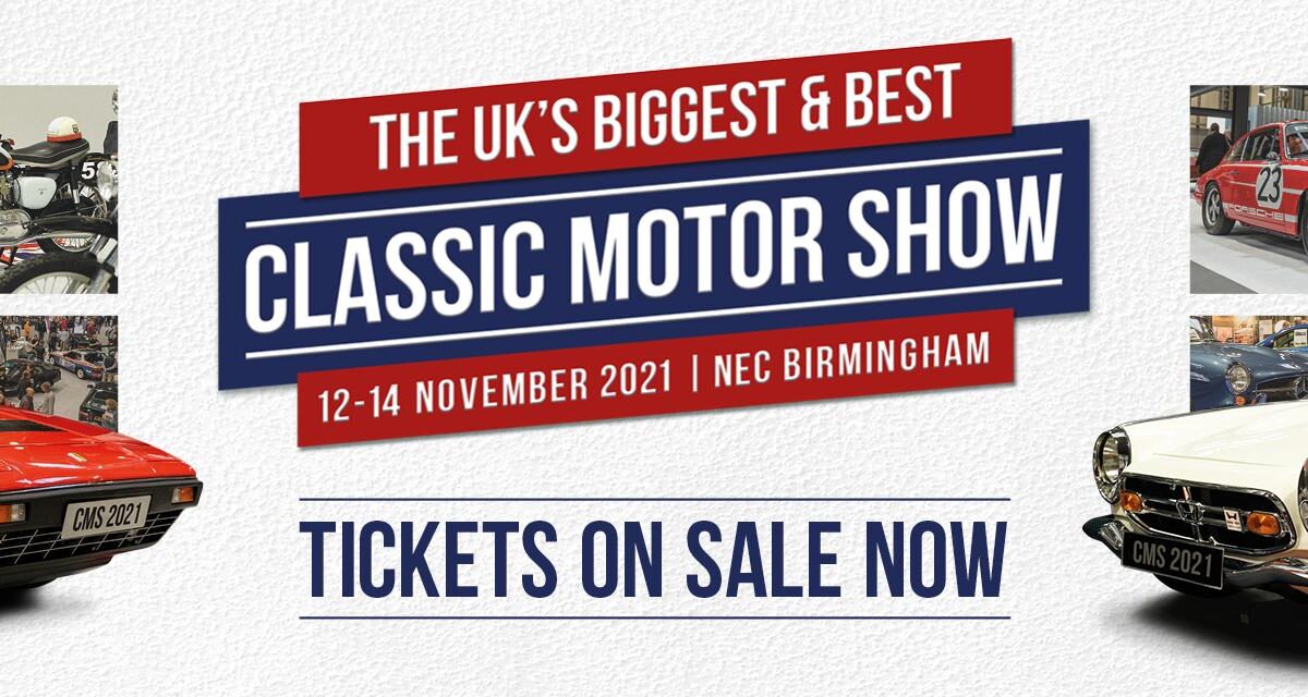 Classic Motor Show 2021 banner