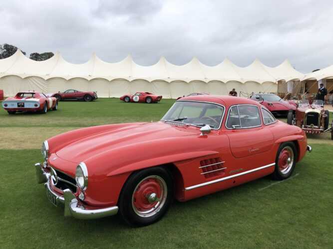 Mercedes-Benz 300 SL Coupe 'Gullwing' at Salon Prive 2021