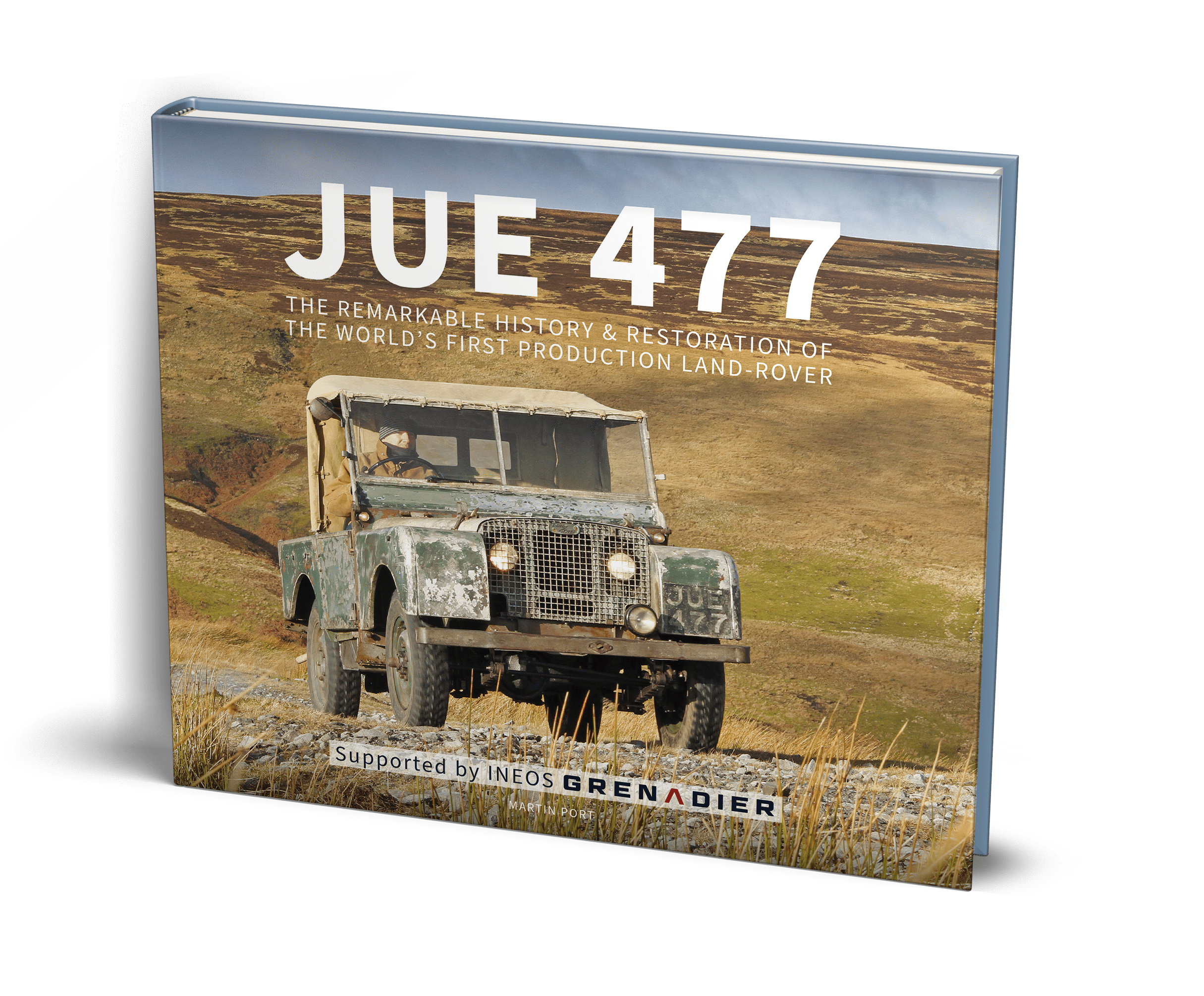 JUE 477 - The world’s first production Land-Rover, Porter Press books,