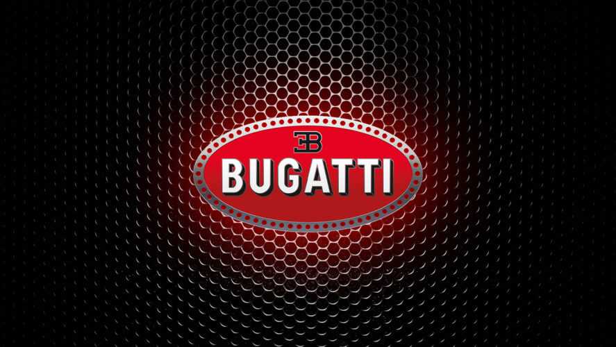Bugatti Logo on a Grill