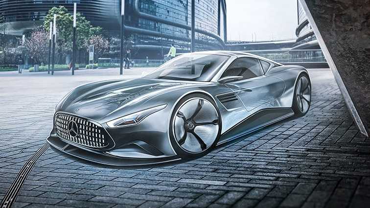 Mercedes Benz SL in 2050