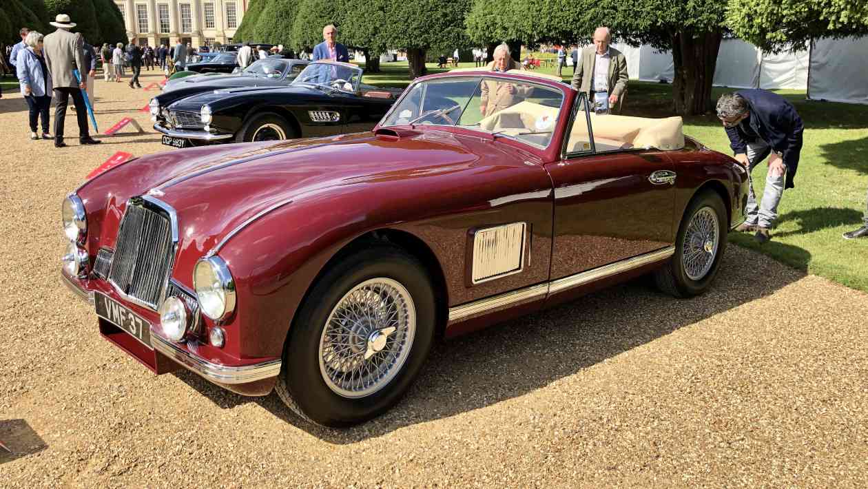 Aston Martin DB2 Drophead Coupé, their first post-war success