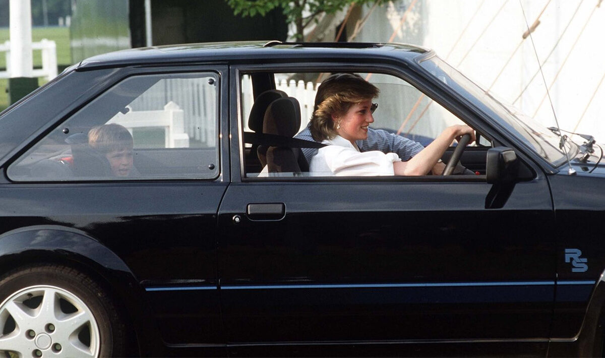 10. Ford Escort RS Turbo owned by Princess Diana