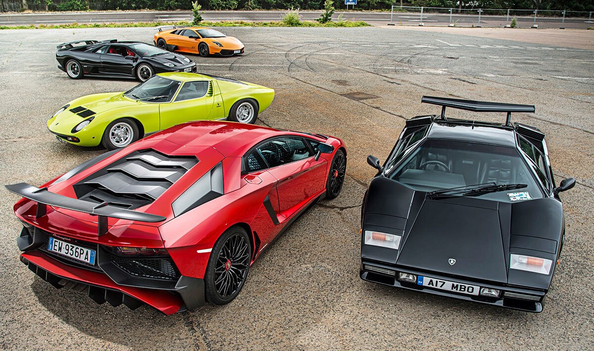 V12 Lamborghinis