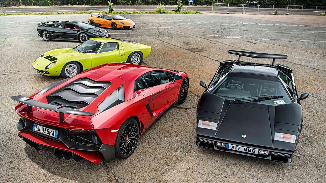 V12 Lamborghinis