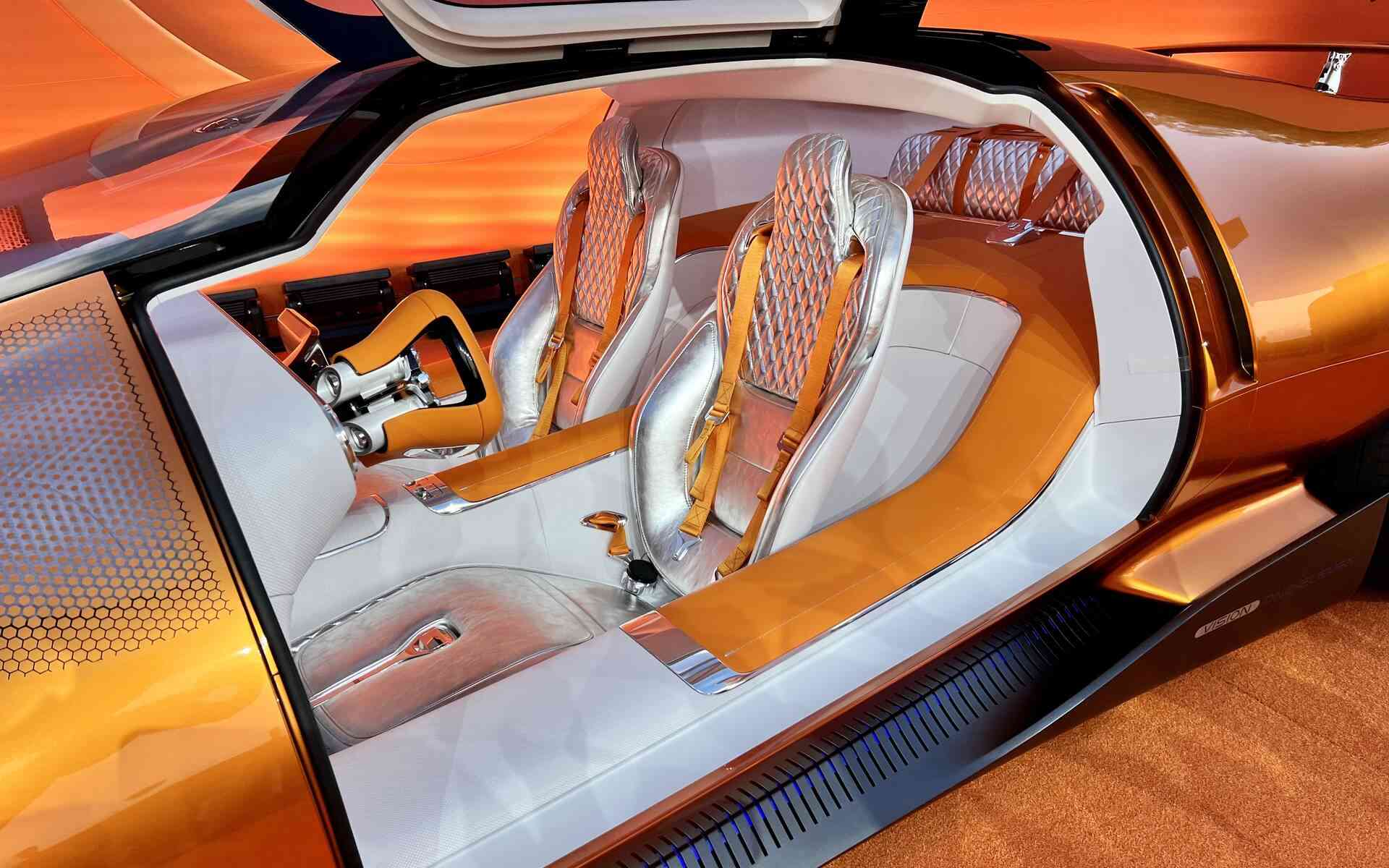 Mercedes-Benz Vision One Eleven Concept Inside Close Up