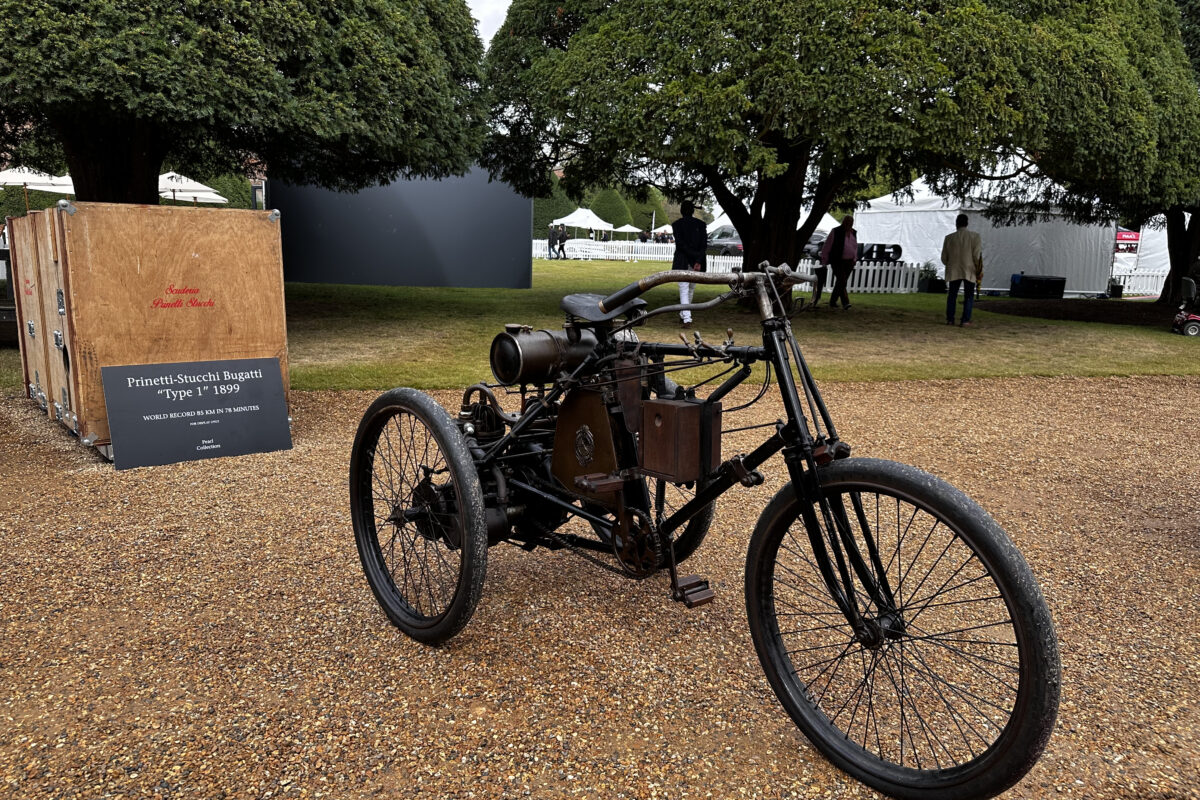 1897 Bugatti Type 1 Tricycle