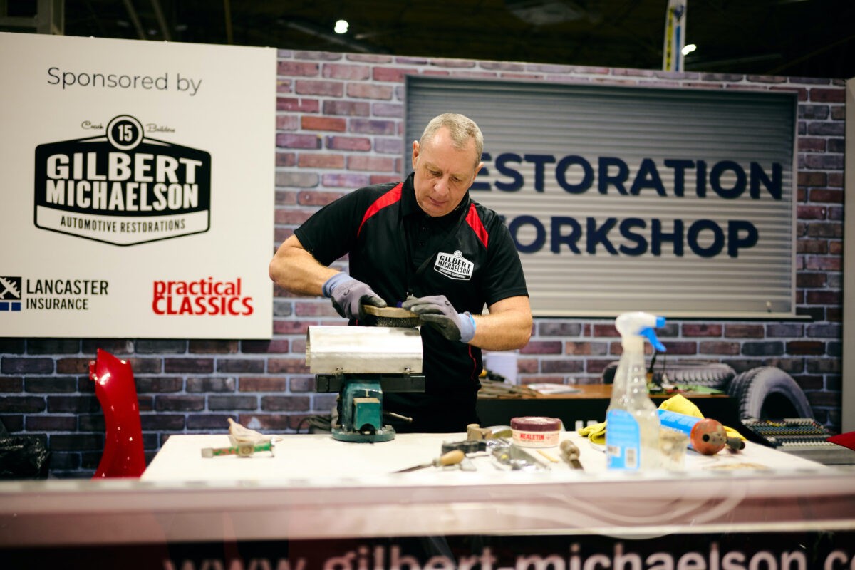 Gilbert Michaelson Resto Workshop - Classic Motor Show (10-12/11/23)