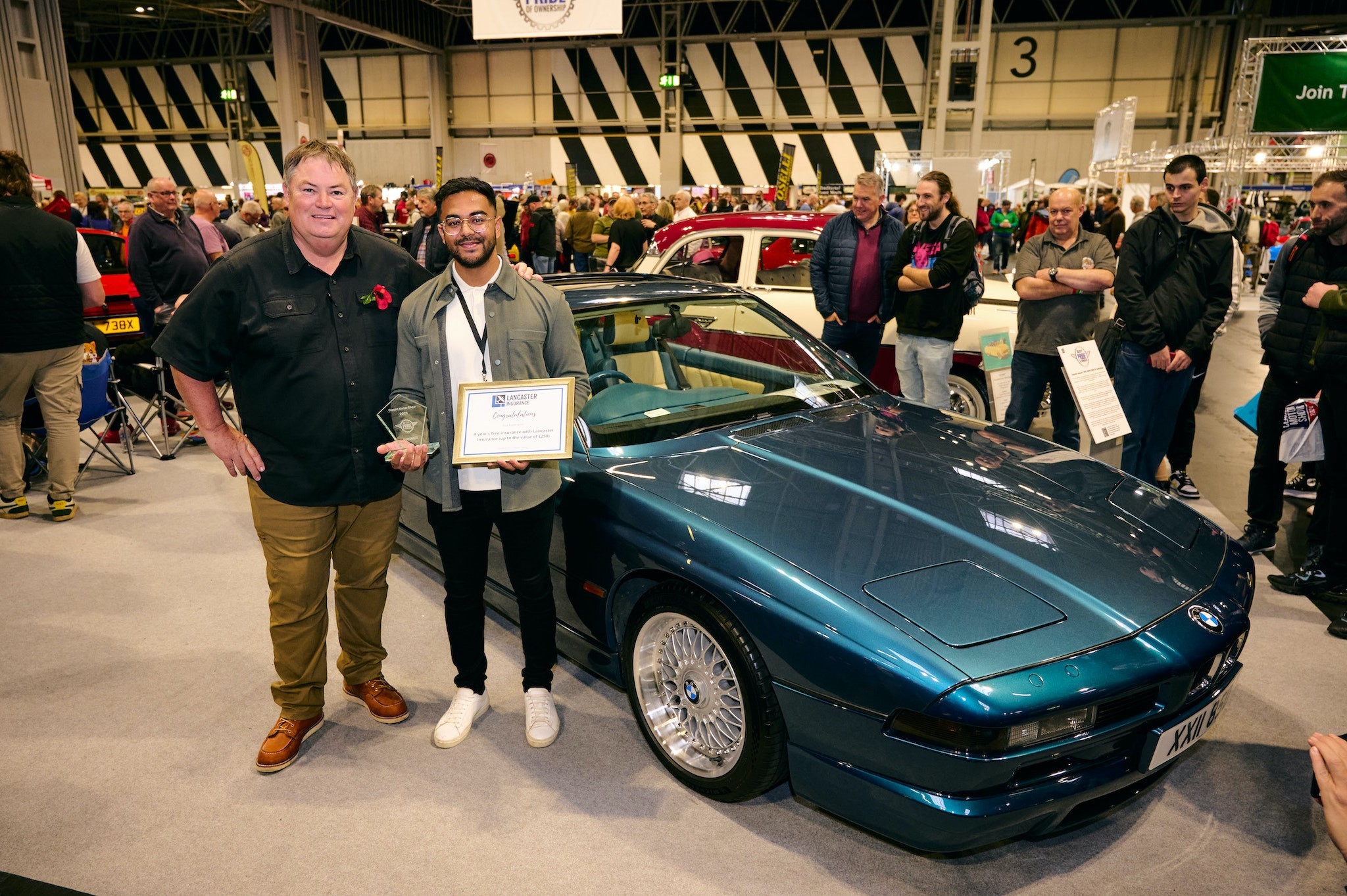 Pride of Ownership winner Tahmid Haque BMW - Classic Motor Show (10-12/11/23)