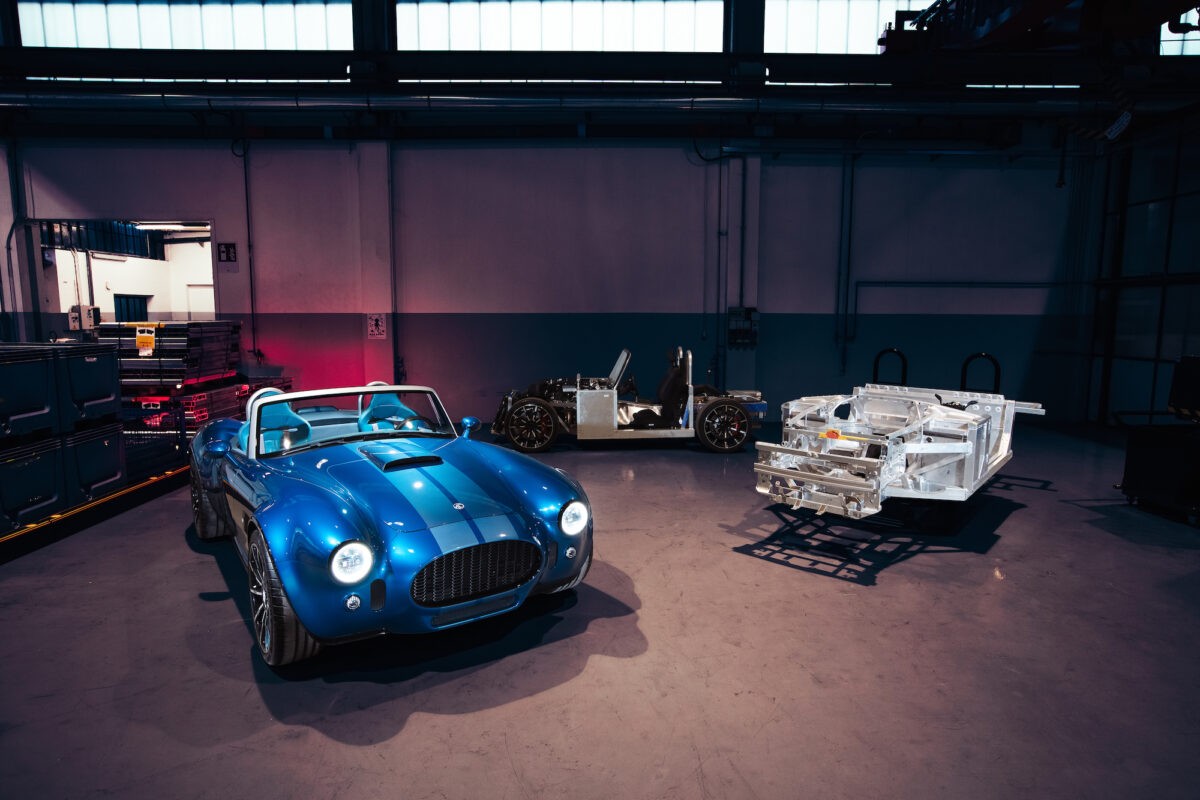 AC Cobra GT Roadster in Production