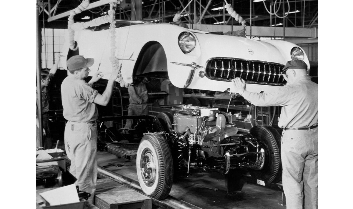 1953 Chevrolet Corvette Assembly 3
