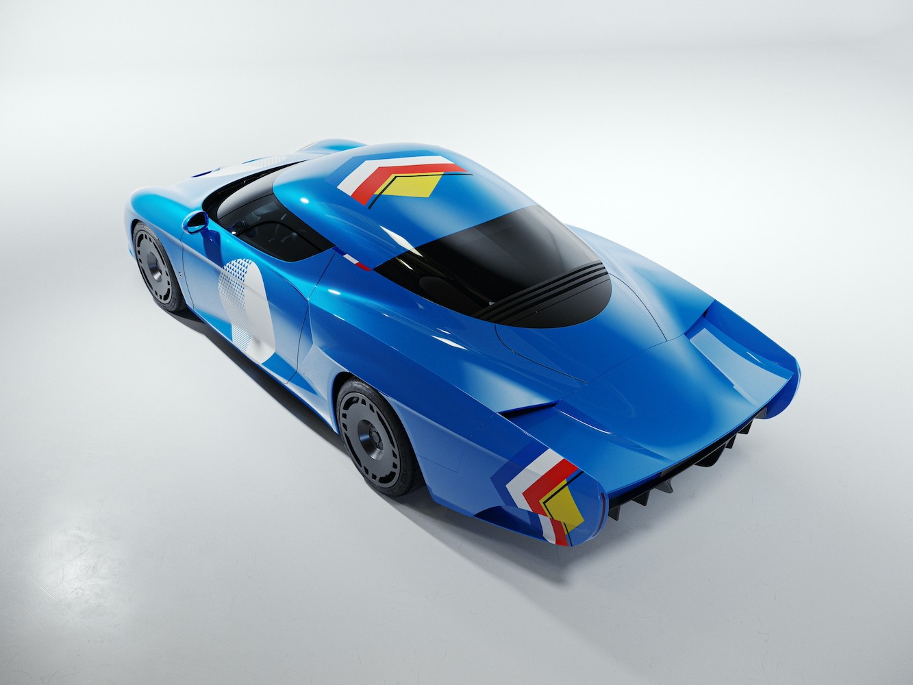 AGTZ Twin Tail Homage Livery Left Side Birds Eye View