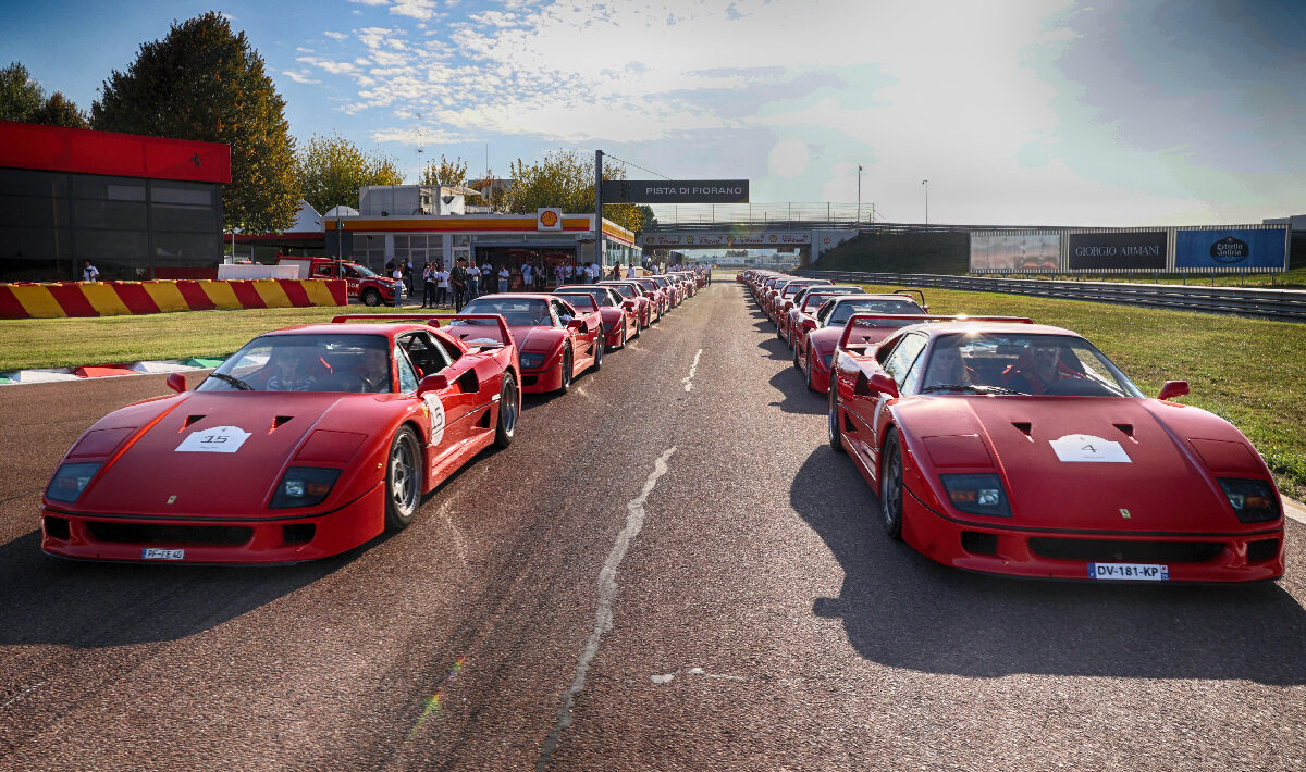 F40 Line Up - F40 Legacy Day