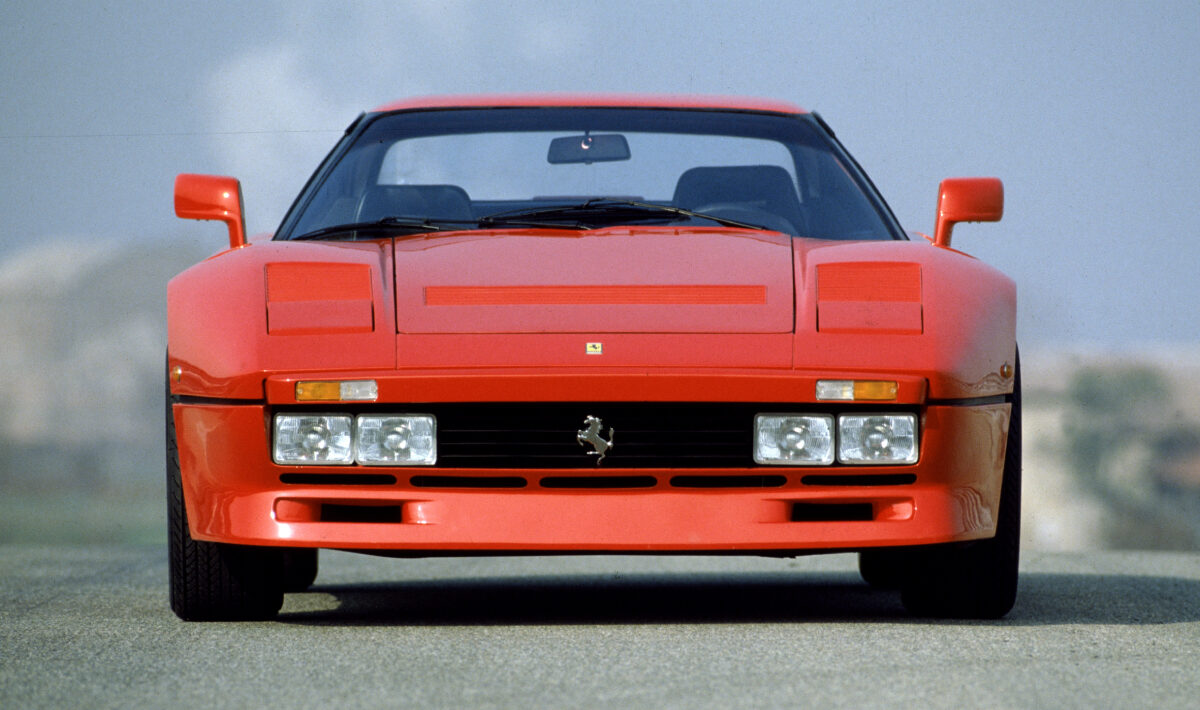 Ferrari GTO On the Road Front Central