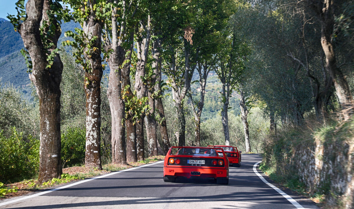 Tuscan Countryside Rear View - F40 Legacy Day
