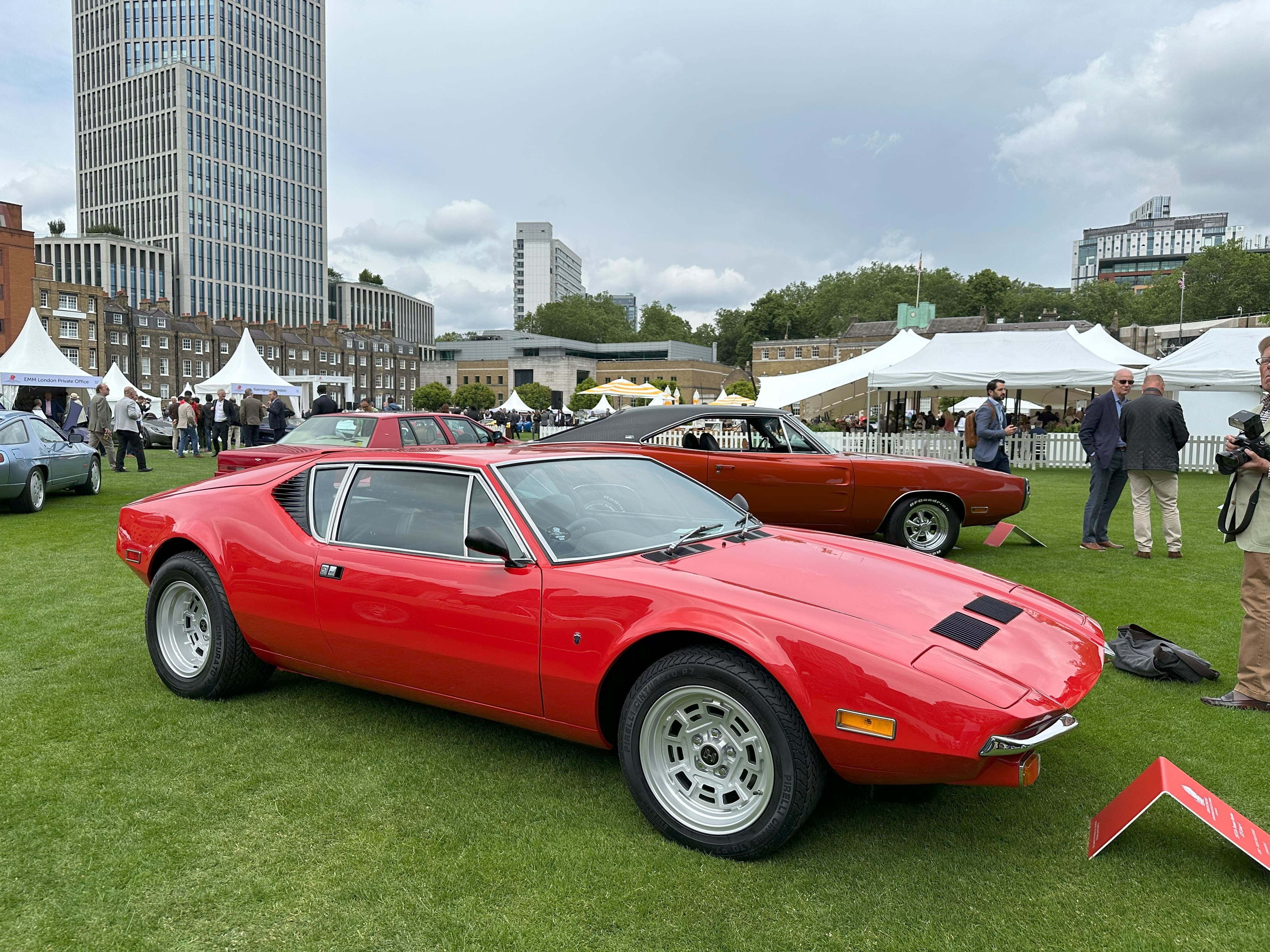 1973 De Tomaso Pantera GTS Group 4, Front Right Side, London Concours 2024