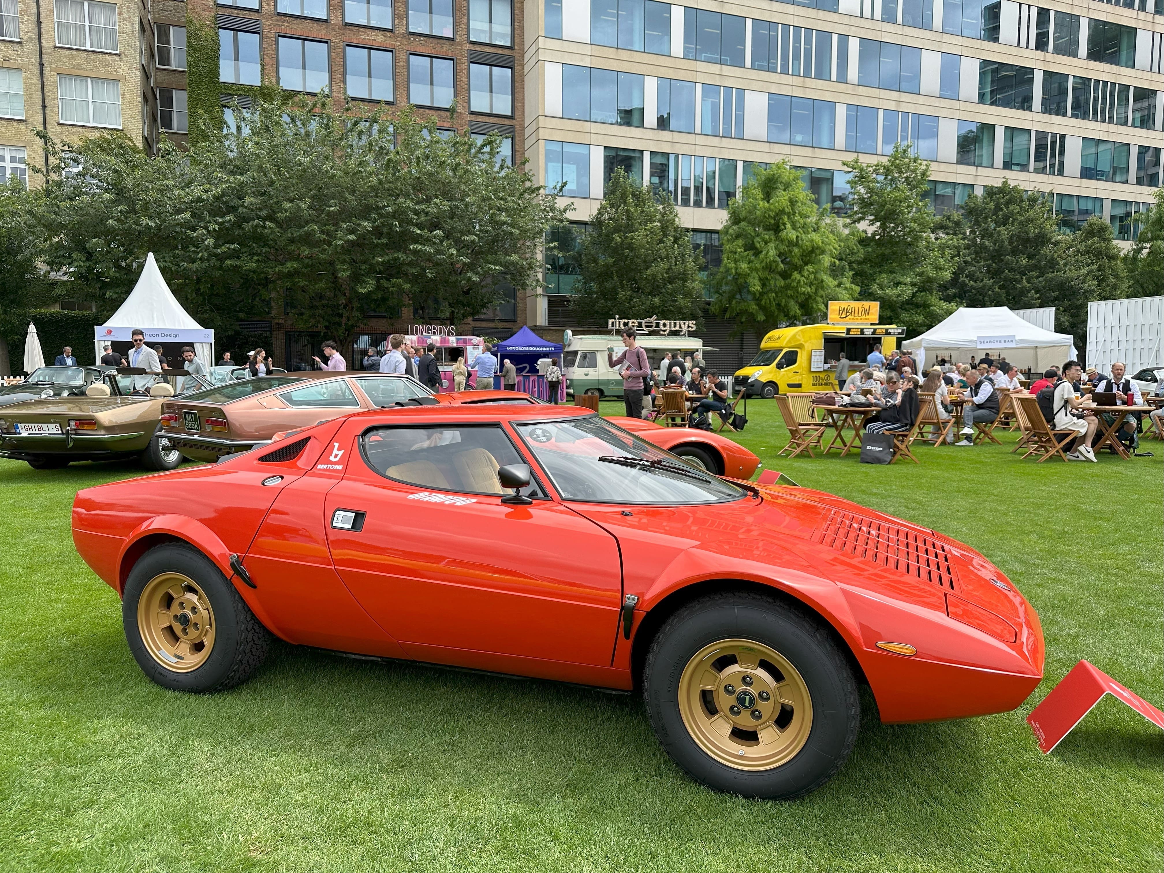 1975 Lancia Stratos HF Stradale, Profile, London Concours 2024