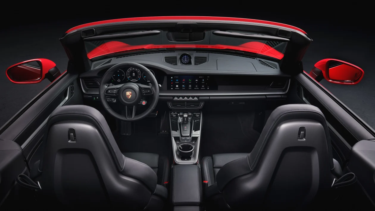 Porsche 911 GTS Red Convertable