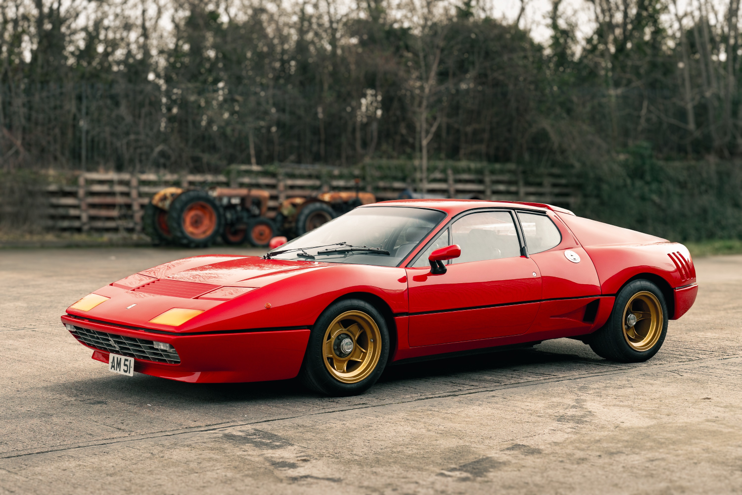 1977 Ferrari 512 BB Wide body - front left view