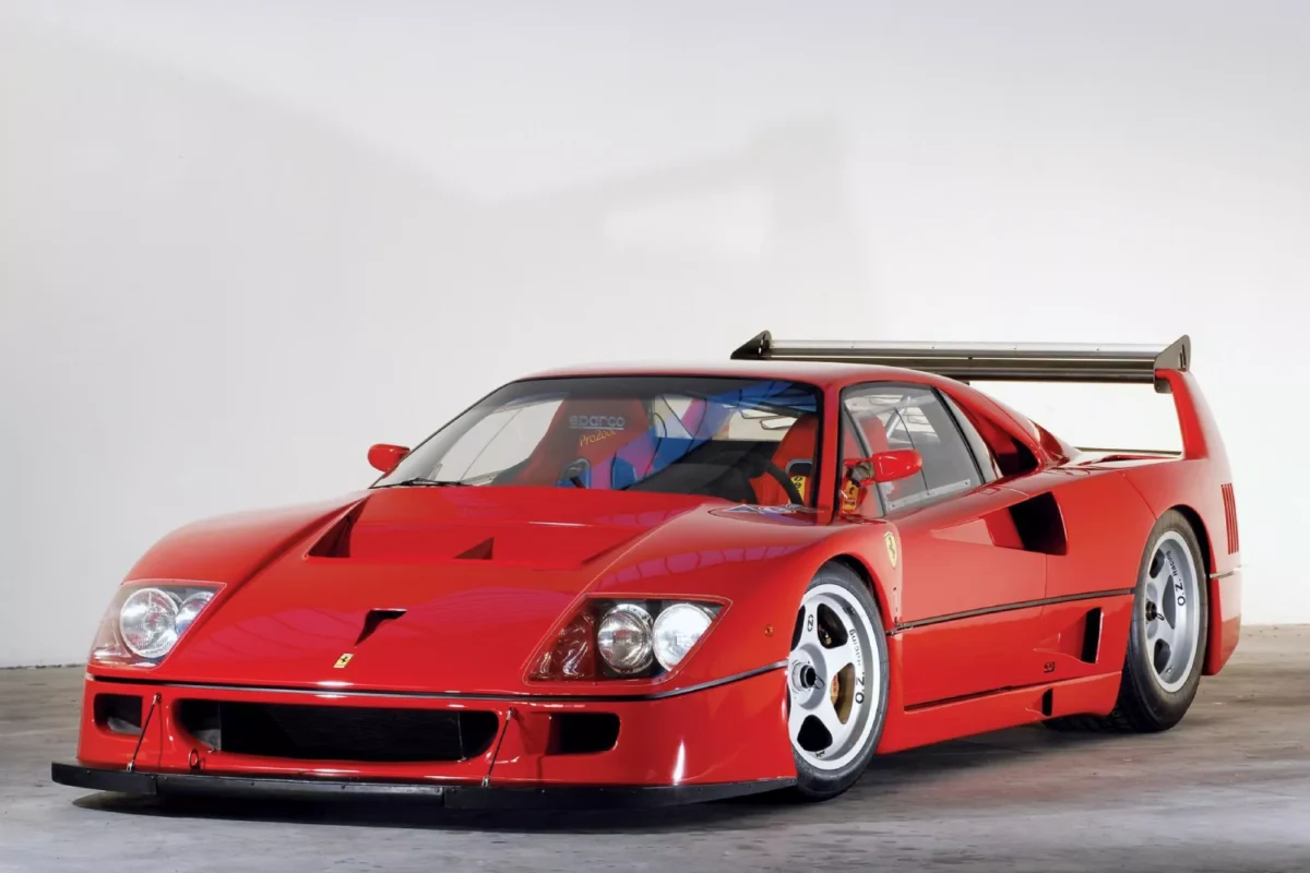 1988 Ferrari F40 LM.
