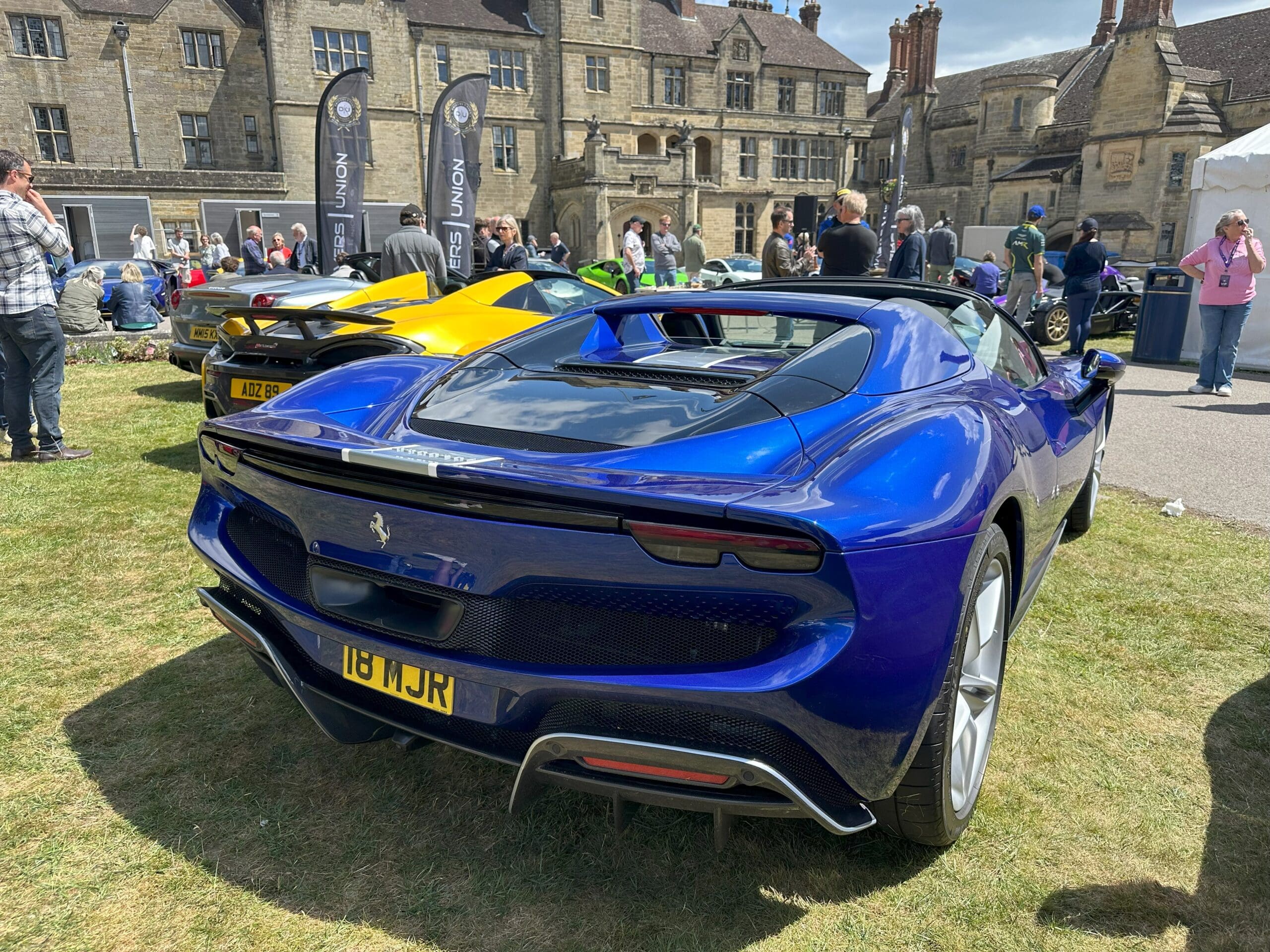 Drivers Union Concours 2025 (Ferrari 296 GTS - side rear)