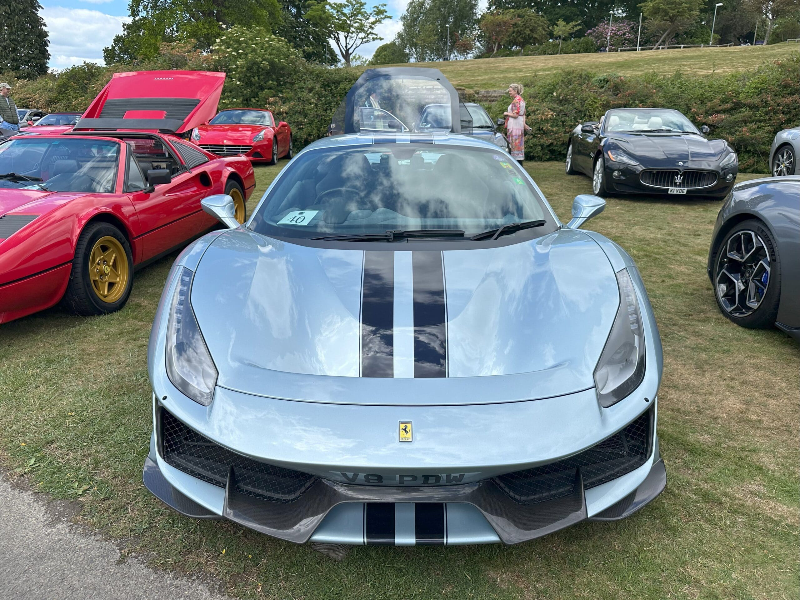 Drivers Union Concours 2025 (Ferrari 488 Pista - front)
