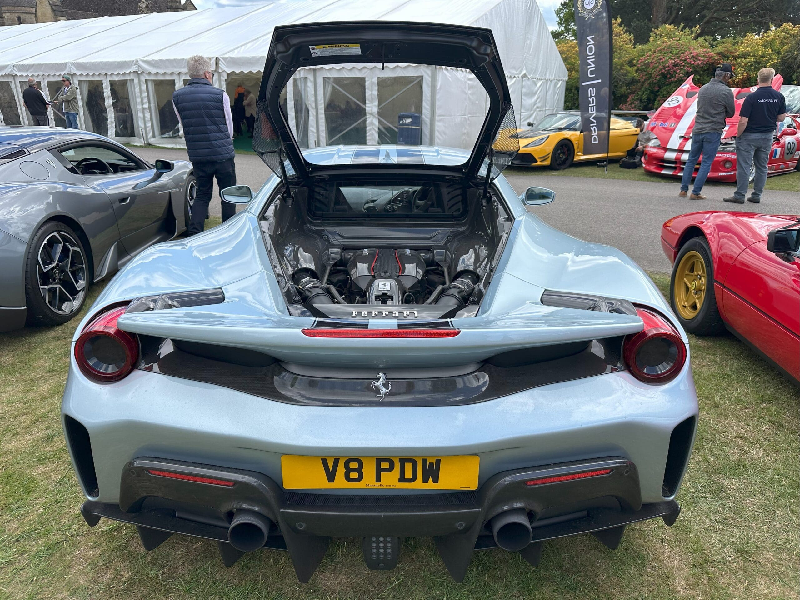 Drivers Union Concours 2025 (Ferrari 488 Pista - rear)