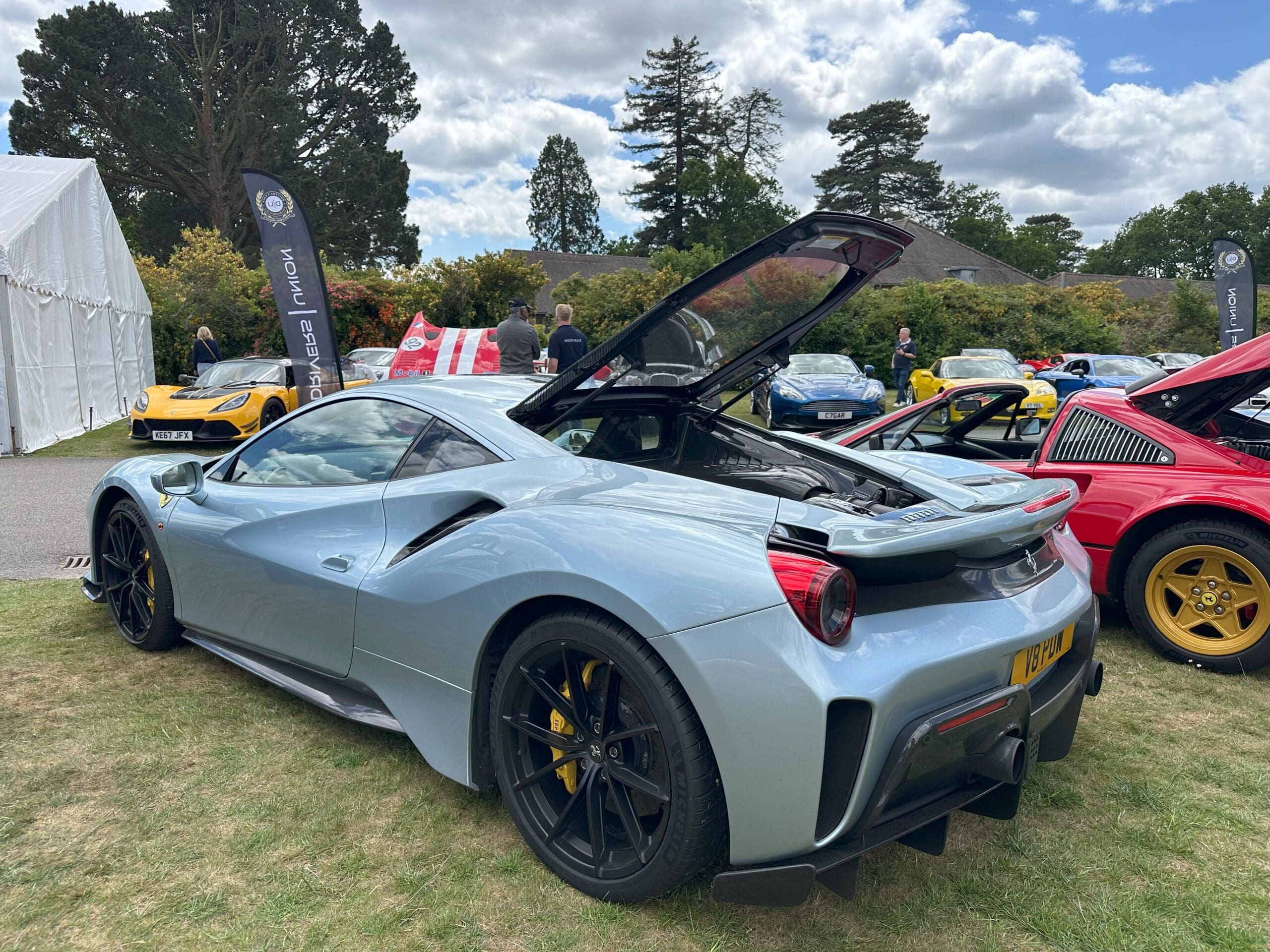 Drivers Union Concours 2025 (Ferrari 488 Pista - side rear)