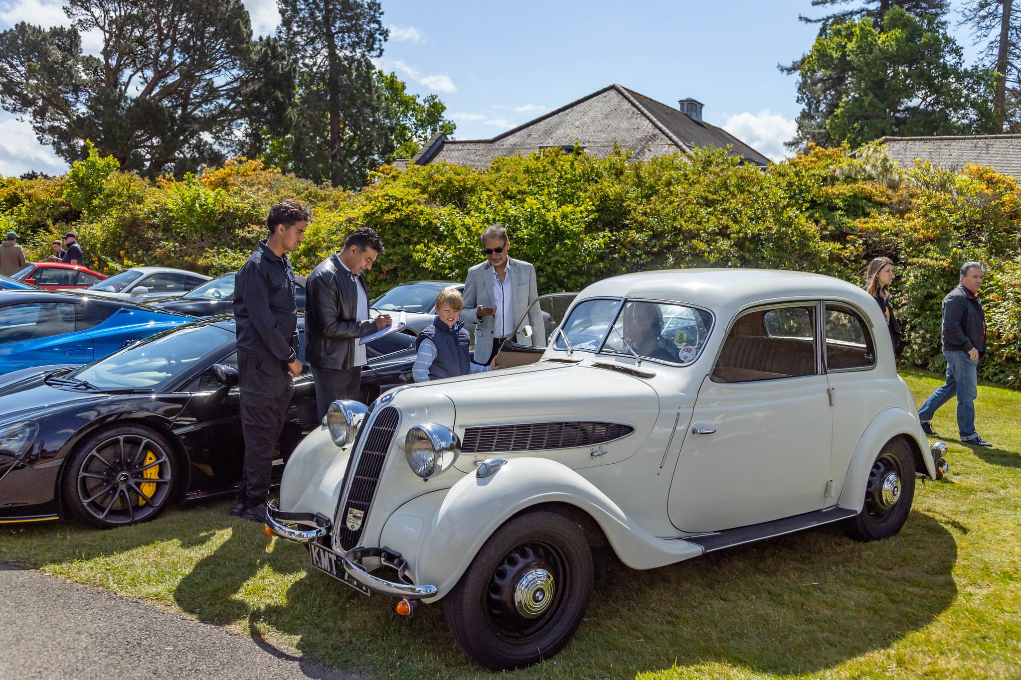 Drivers Union Concours 2025 (Frazer Nash BMW 321)