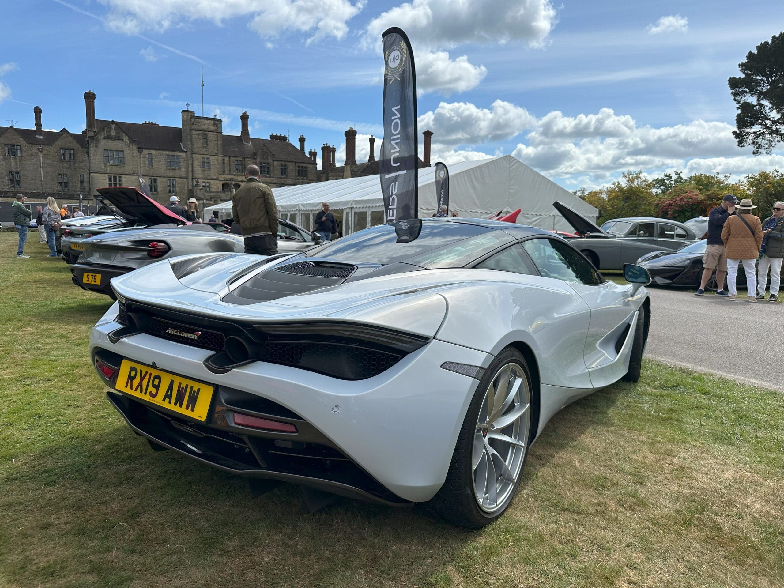 Drivers Union Concours 2025 (McLaren 720S - side rear shot)