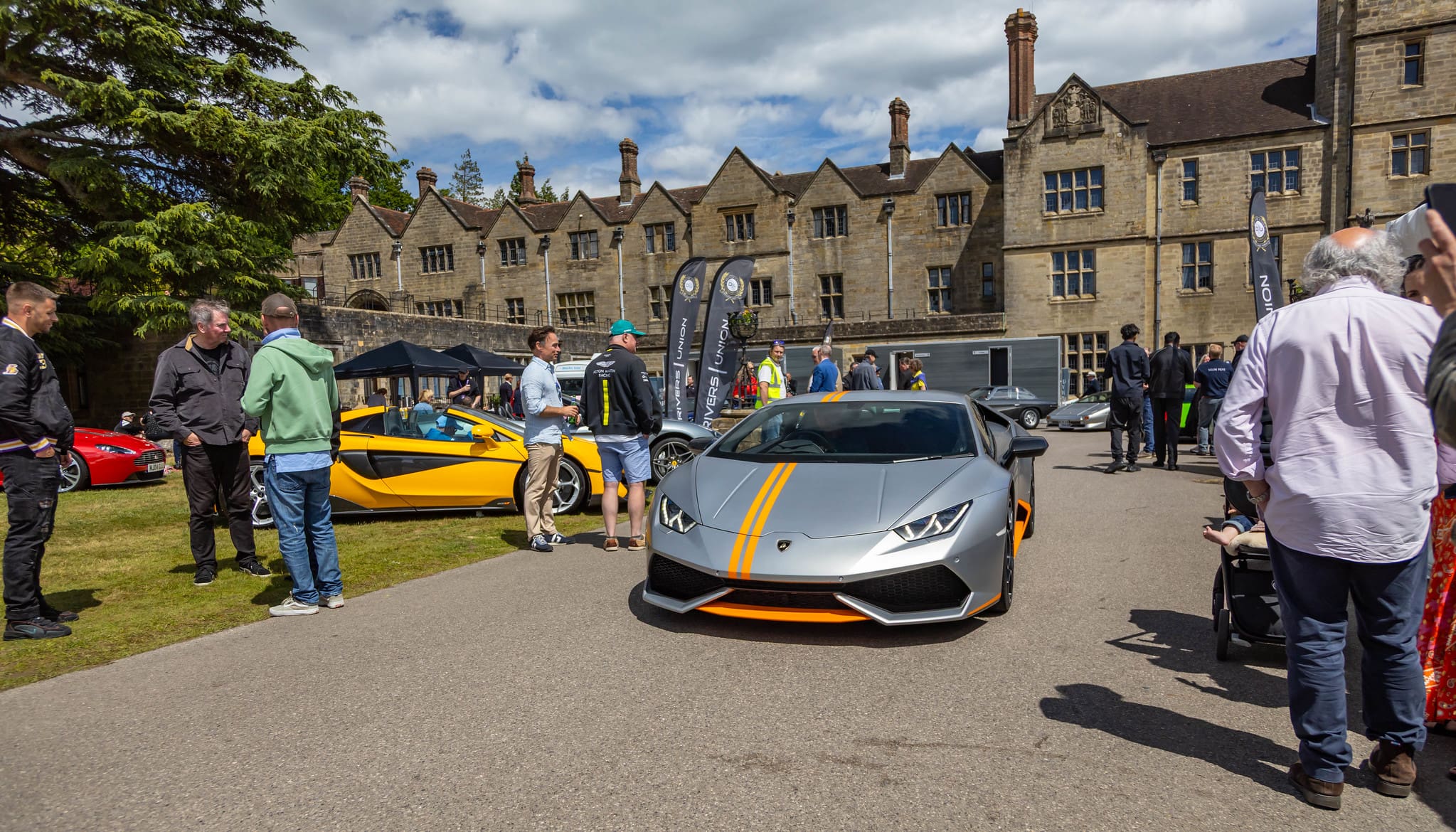 Drivers Union Concours 2025 at Worth School (Lamborghini Huracan Ario) 