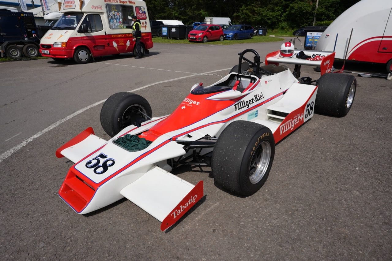 Motor car at Castle Combe Circuit