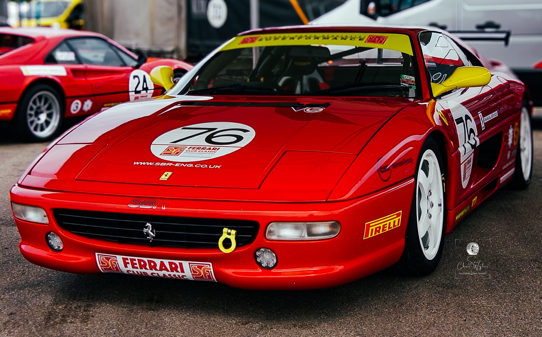 Classic Ferrari Racing Series roars into 2025 season at Donington