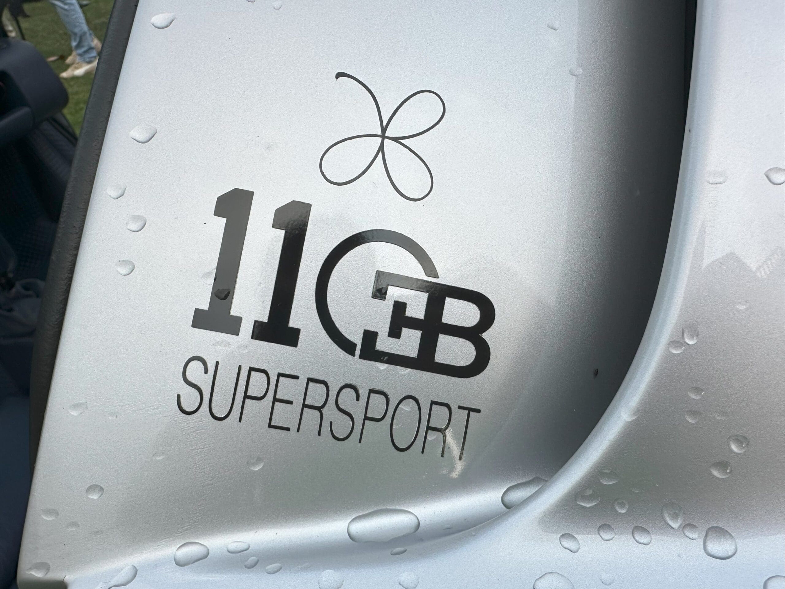 London Concours 2025 (1993 Bugatti EB110 SS - sign)