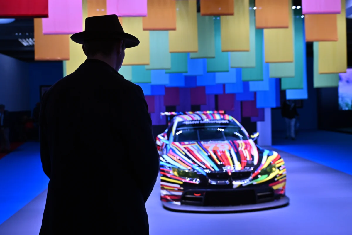 7. BMW Art Car Collection at the 2025 Goodwood Revival. Ph. by PA Media.