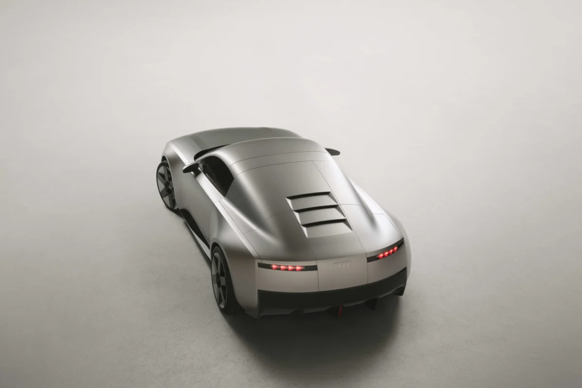 Concept C study - rear top view