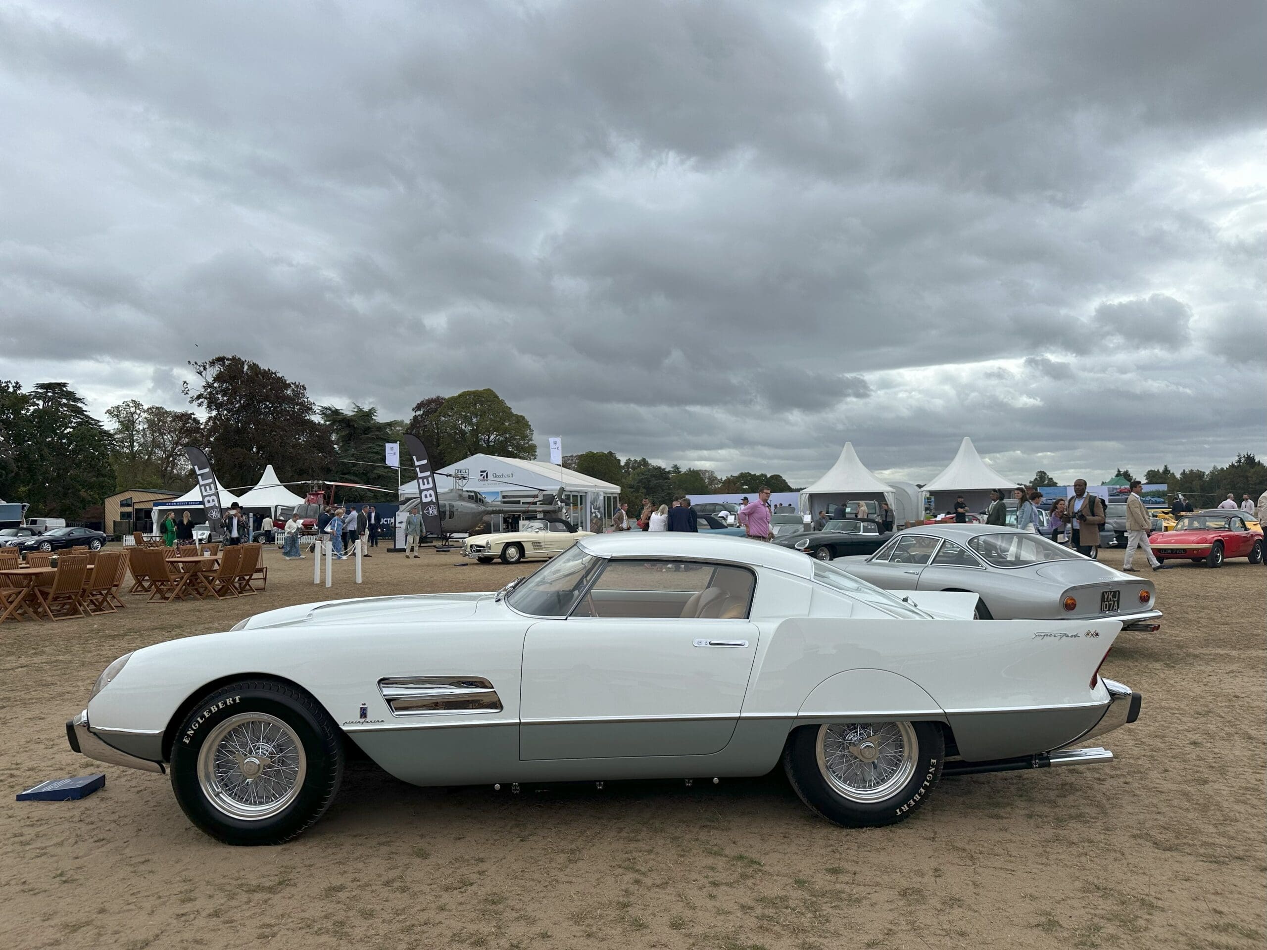 Salon Prive 2025 (1956 Ferrari 410 Superamerica Super Fast - side view 2)