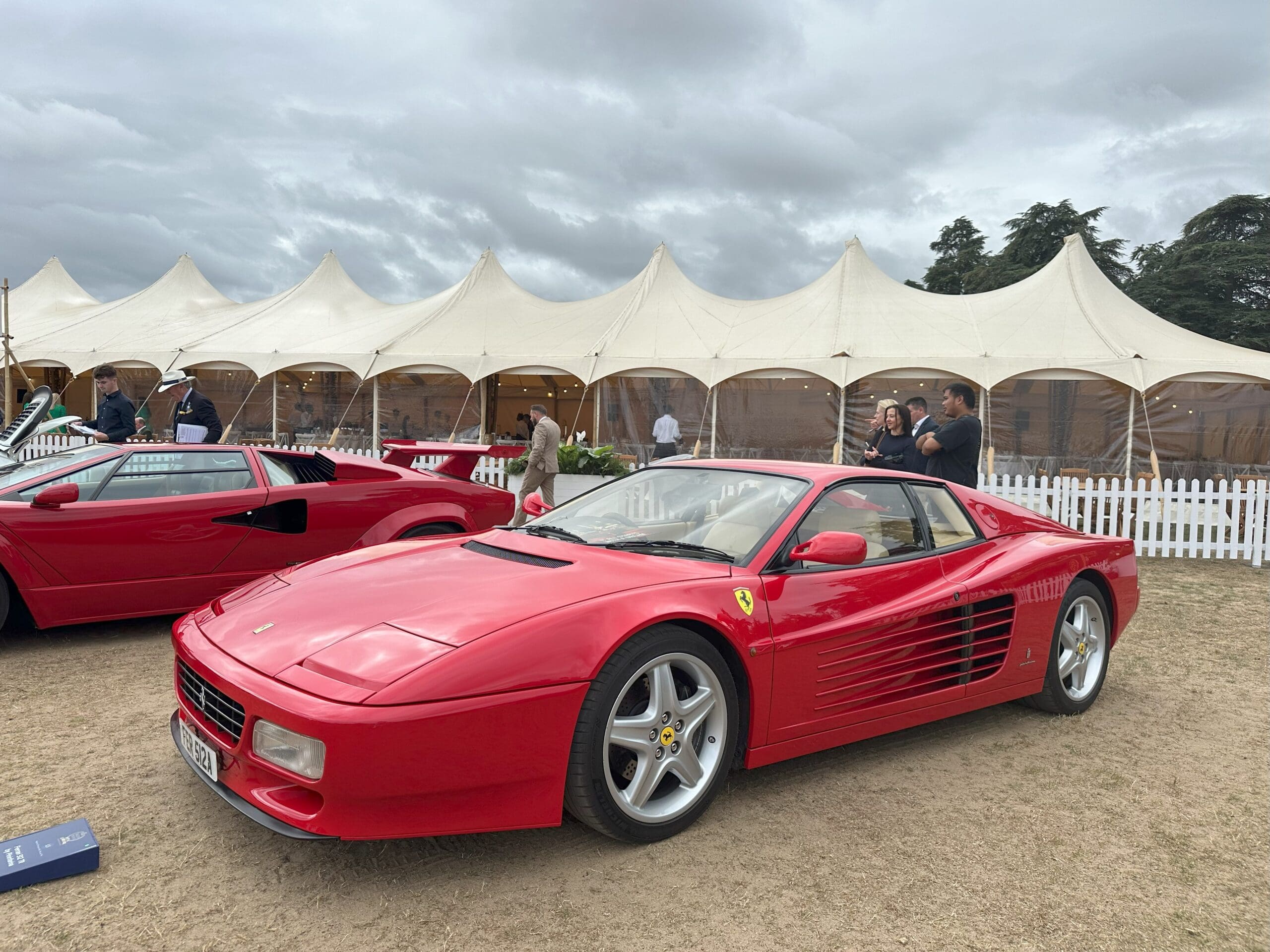 Salon Prive 2025 (Ferrari 512 TR - front side view 2)