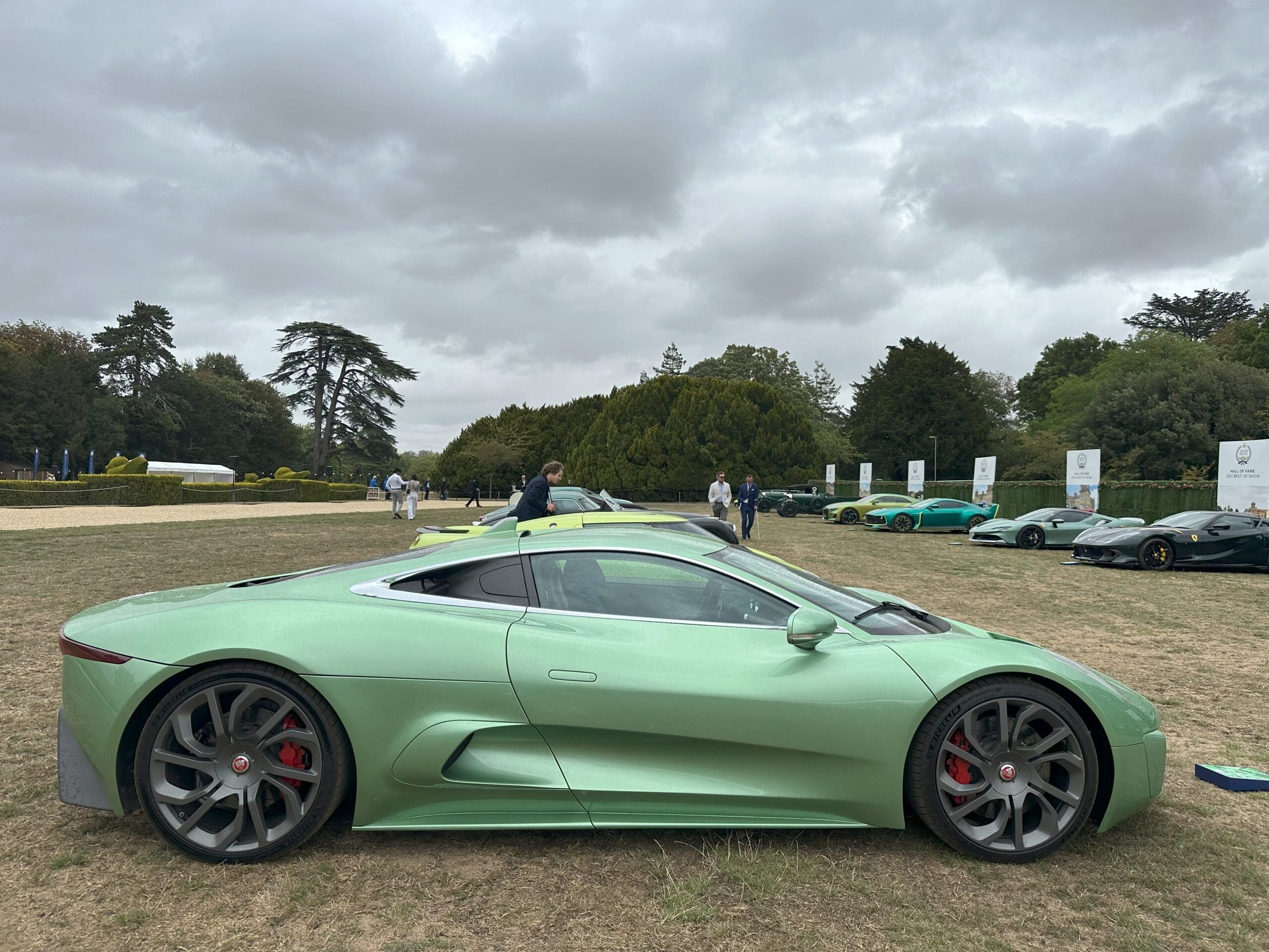 Salon Prive 2025 (Jaguar C-X75 - side view)