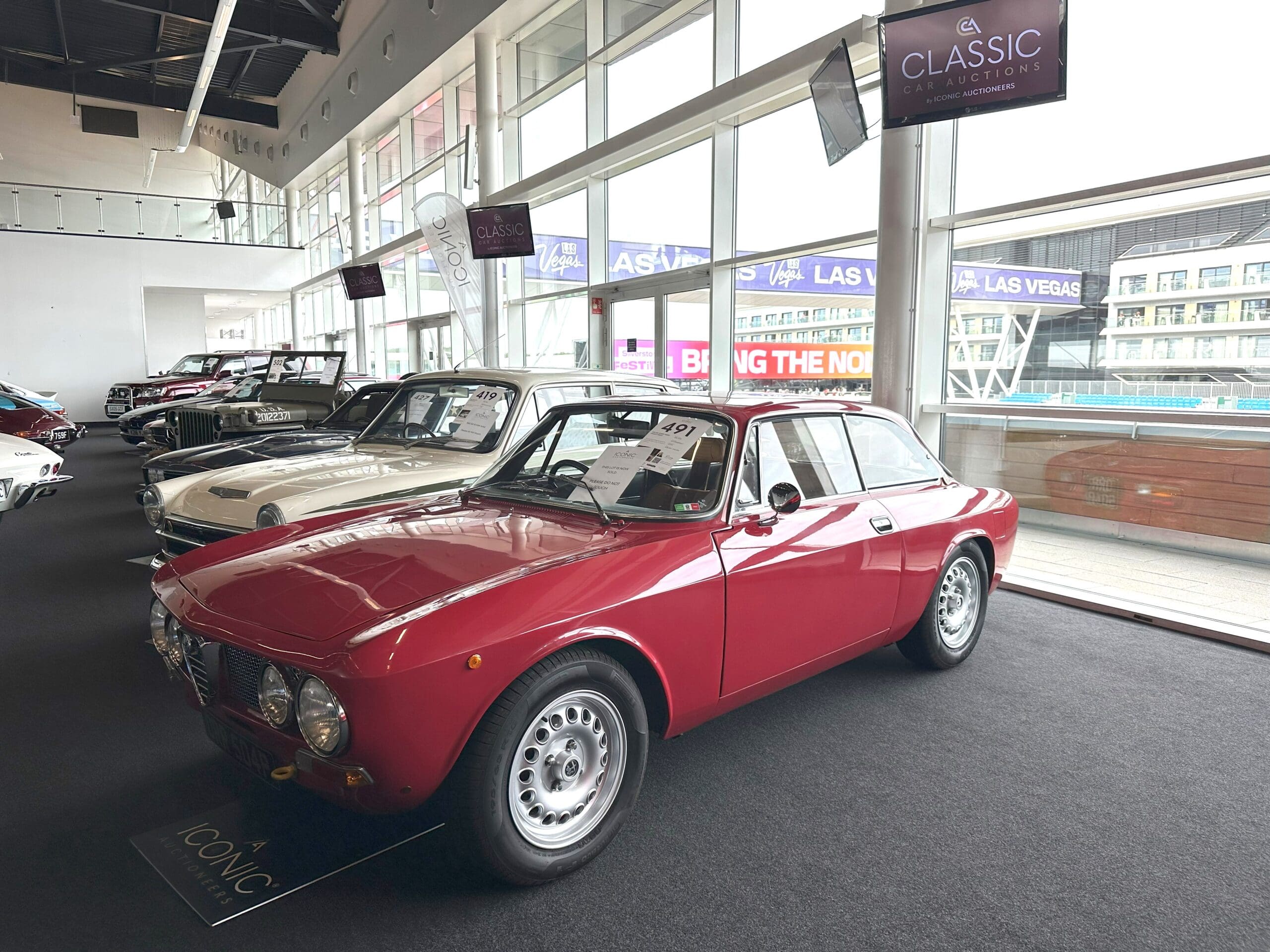 Silverstone Festival 2025 (1976 Alfa Romeo 1600GT Junior)