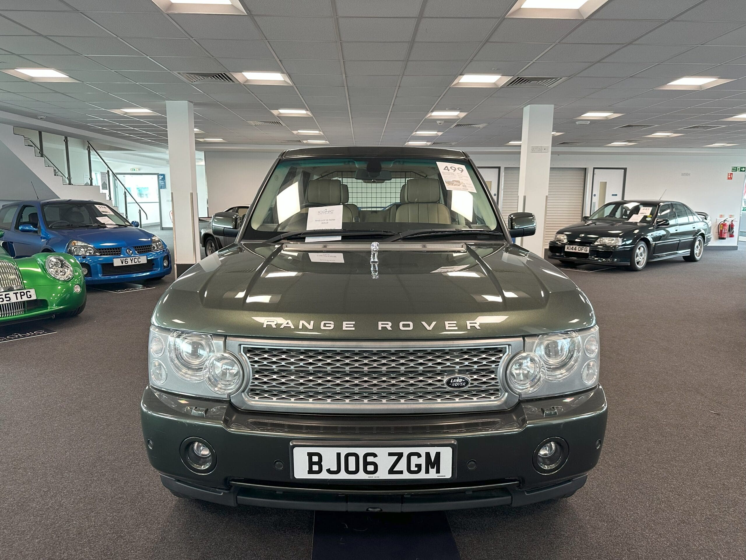 Silverstone Festival 2025 (HRM Range Rover - front view)