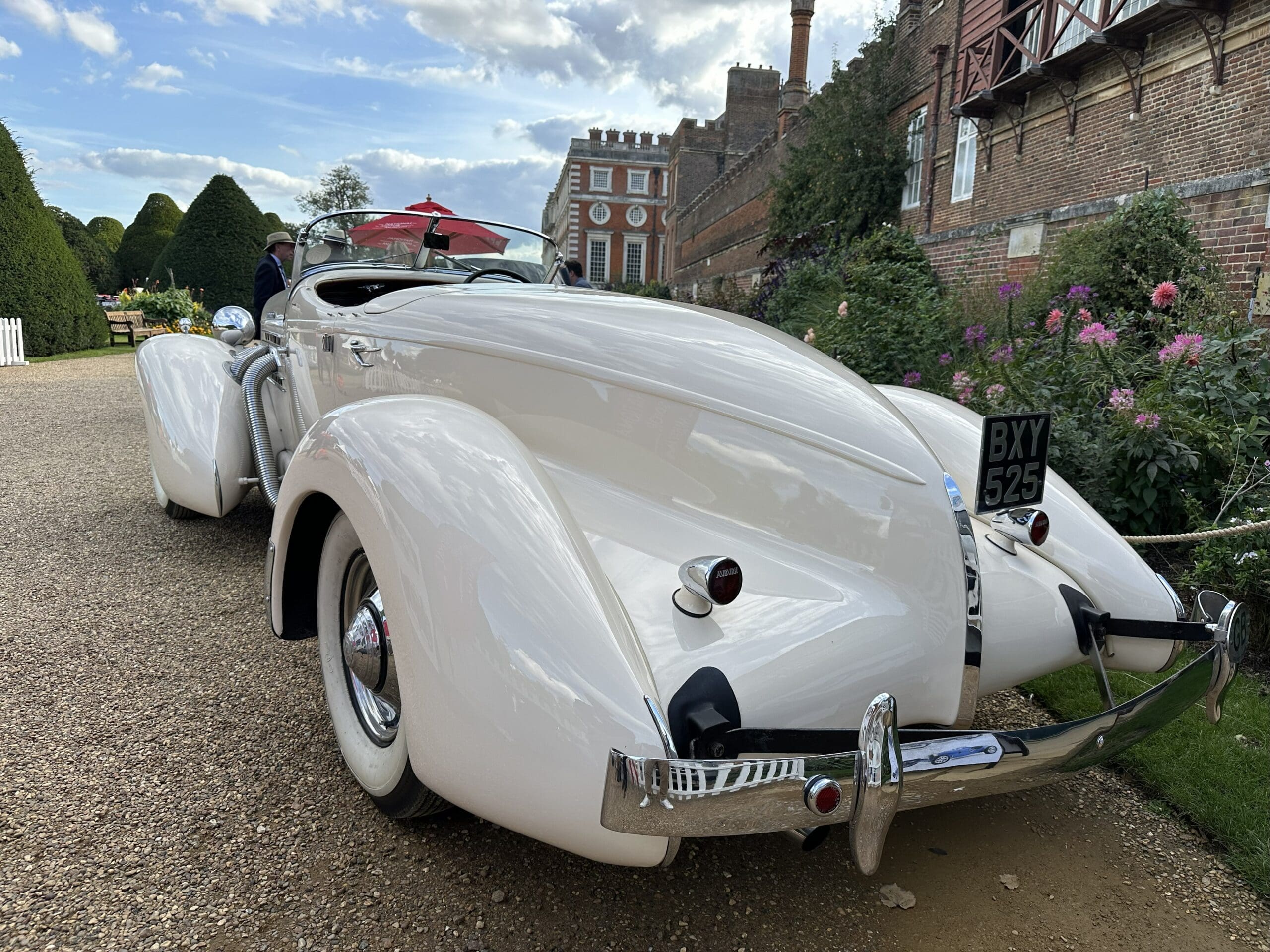 Concours of Elegance 2025 (1935 Auburn 851 Speedster - rear)