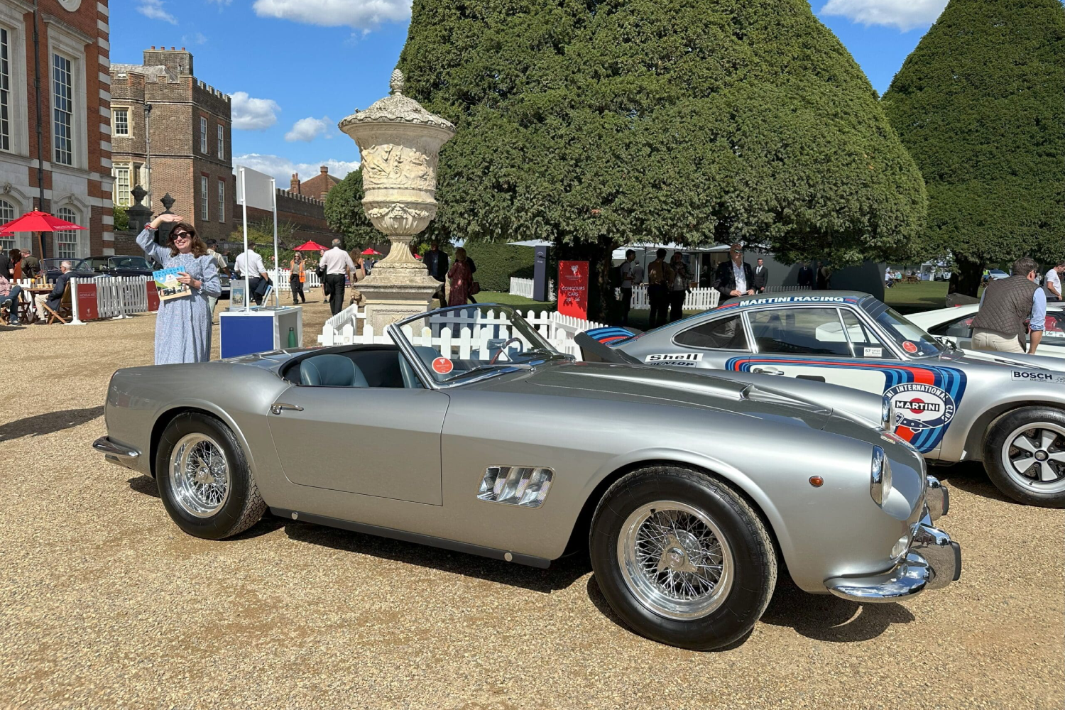Concours-of-Elegance-2025-1962-Ferrari-250-GT-California-Spyder-front-side-view-scaled